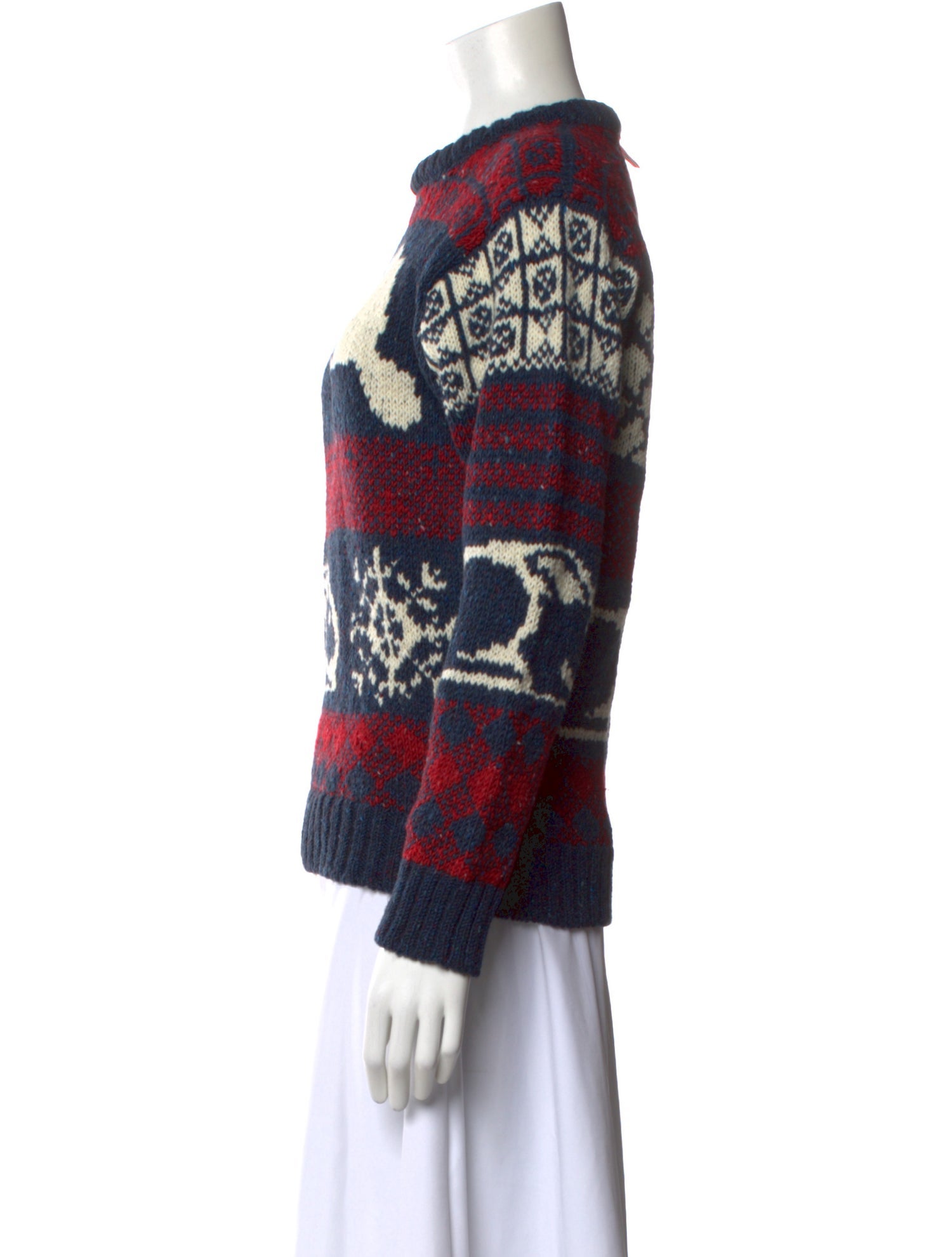 Thom Browne Wool Printed Sweater