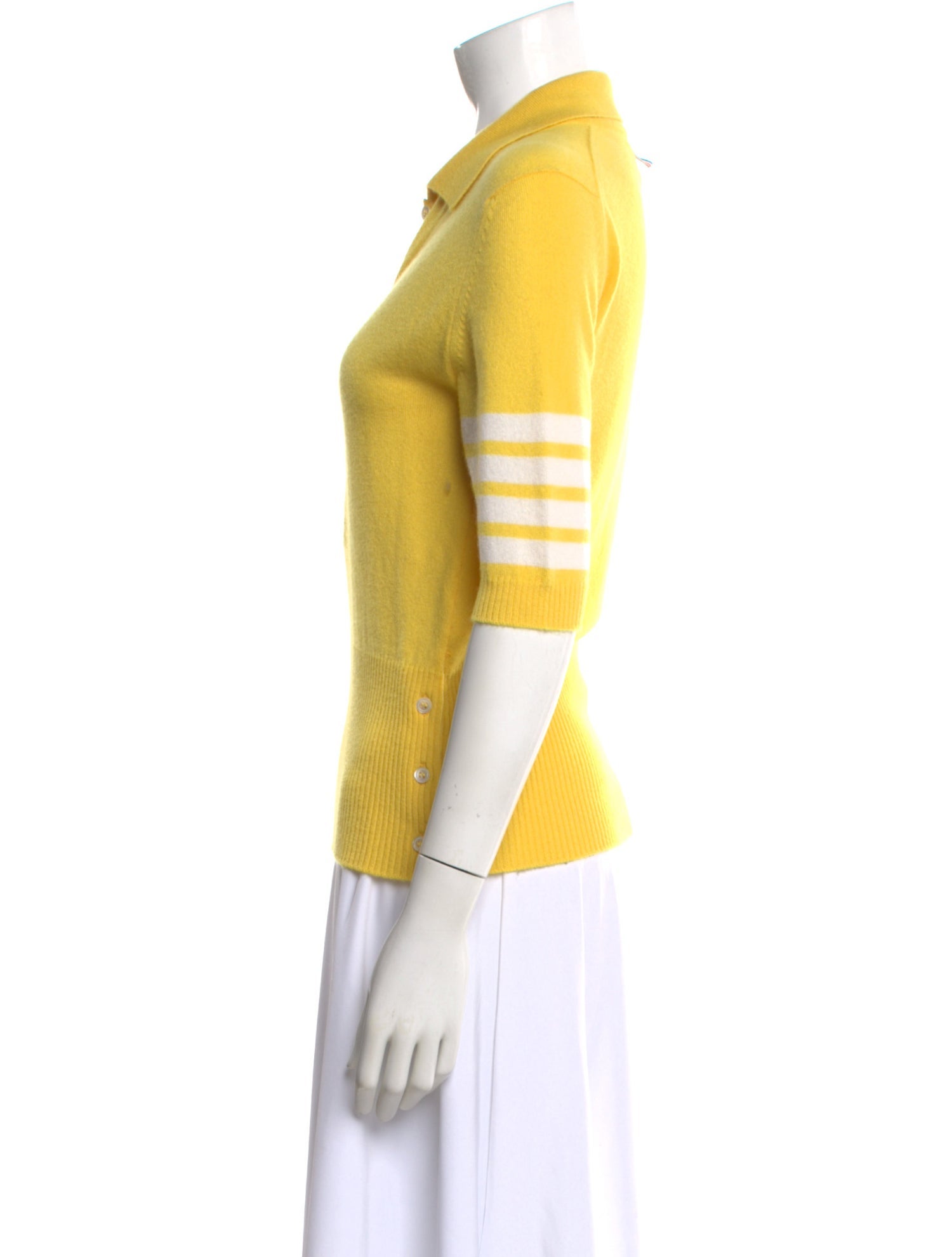 Thom Browne 4-Bar Cashmere Sweater