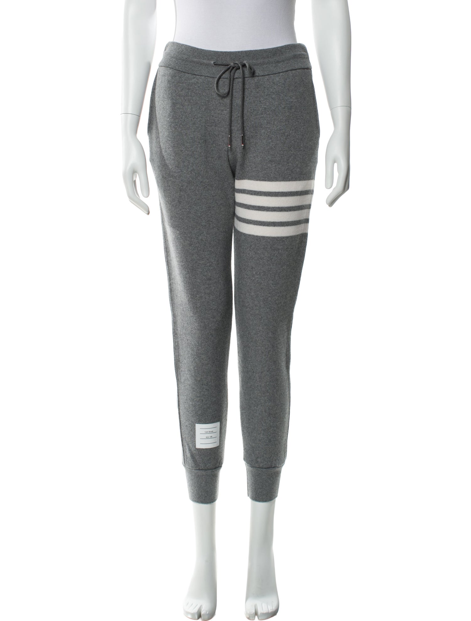 Thom Browne Cashmere Striped Sweatpants