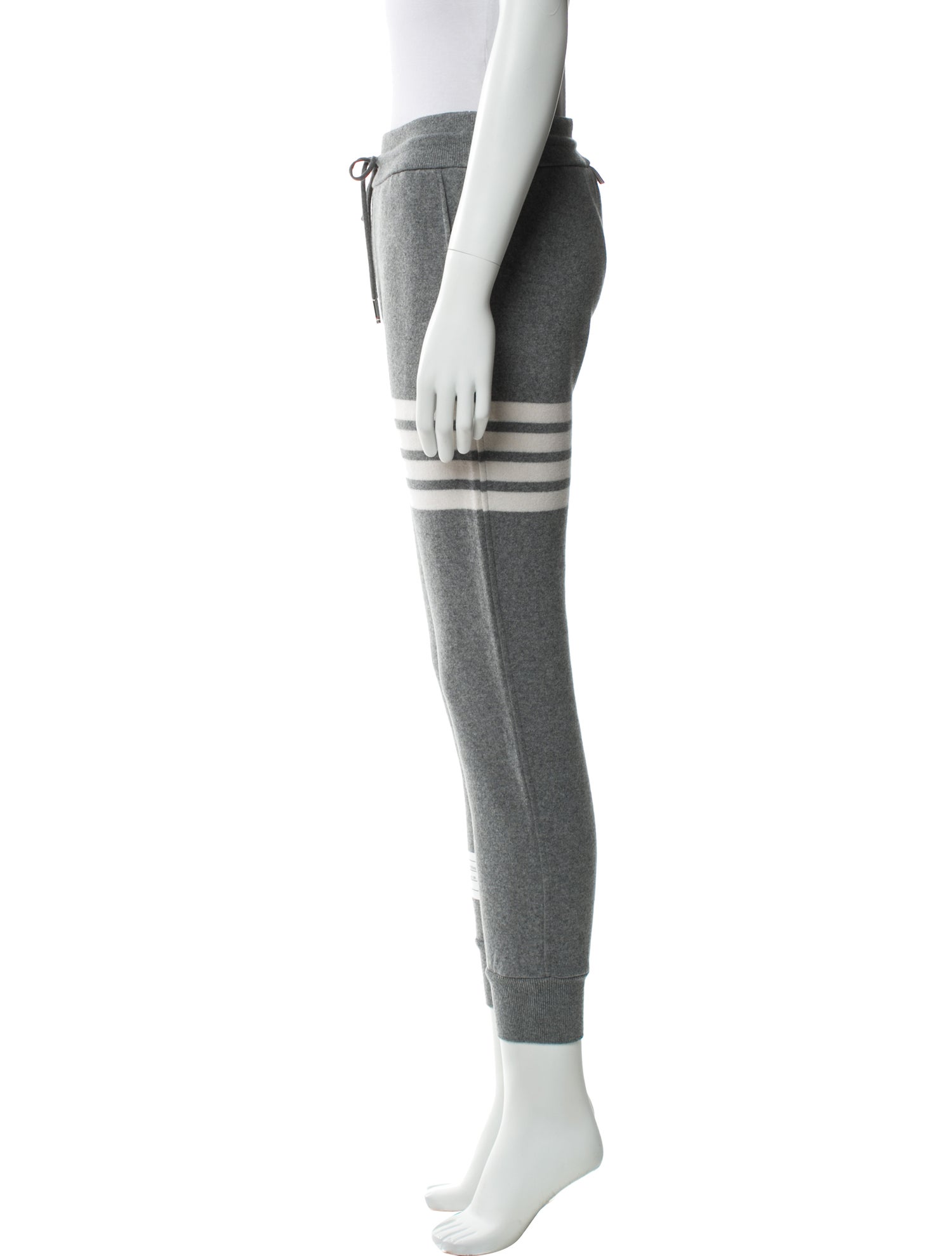 Thom Browne Cashmere Striped Sweatpants