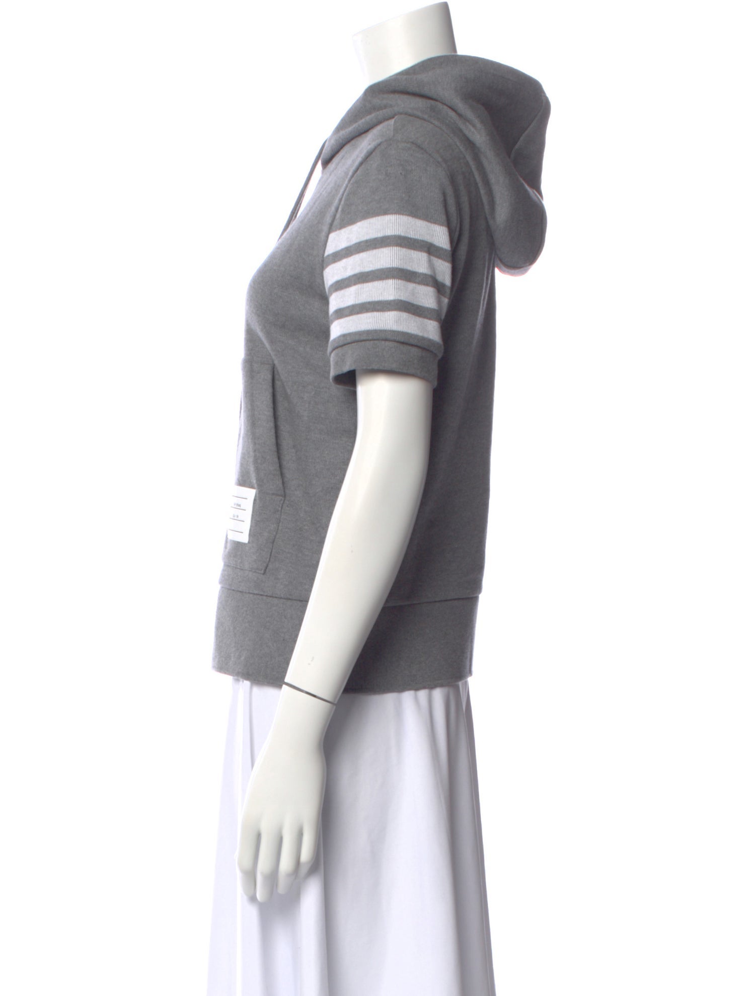 Thom Browne Striped Crew Neck Hoodie