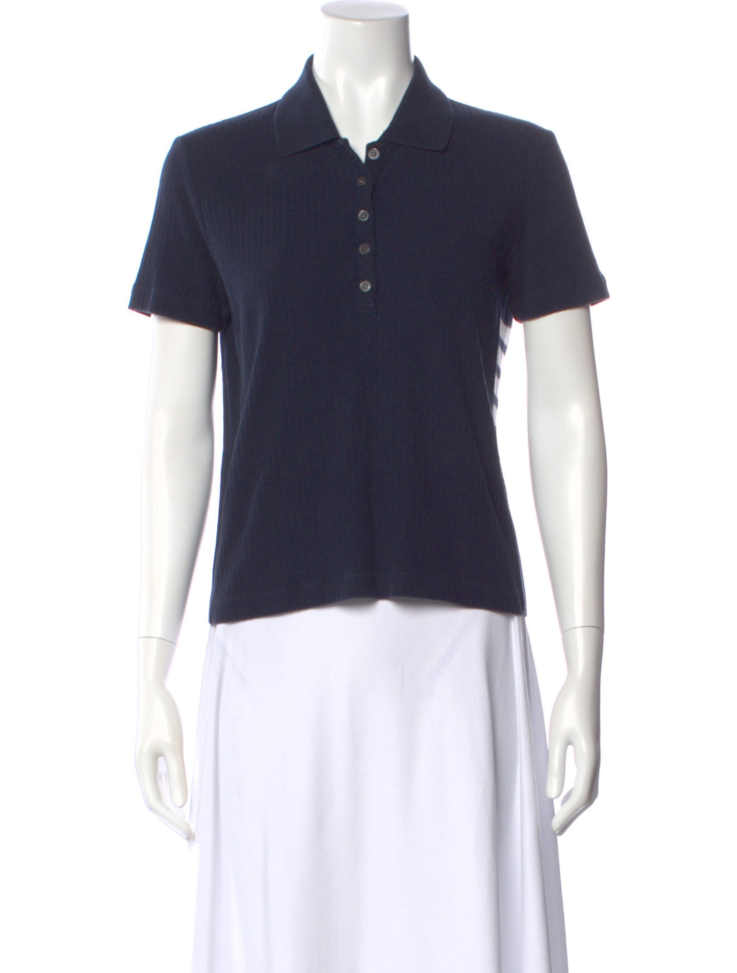 Thom Browne Short Sleeve Polo