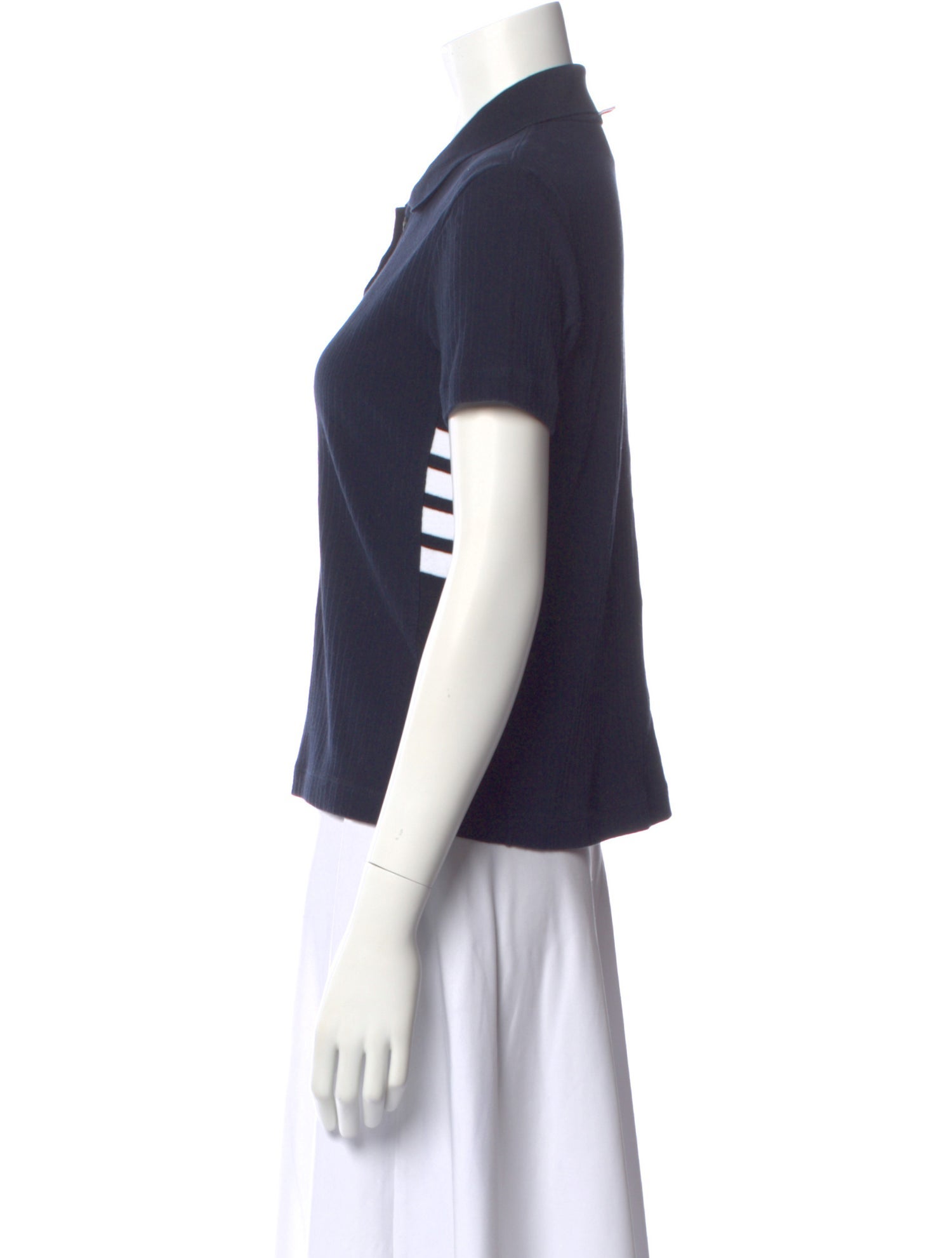 Thom Browne Short Sleeve Polo