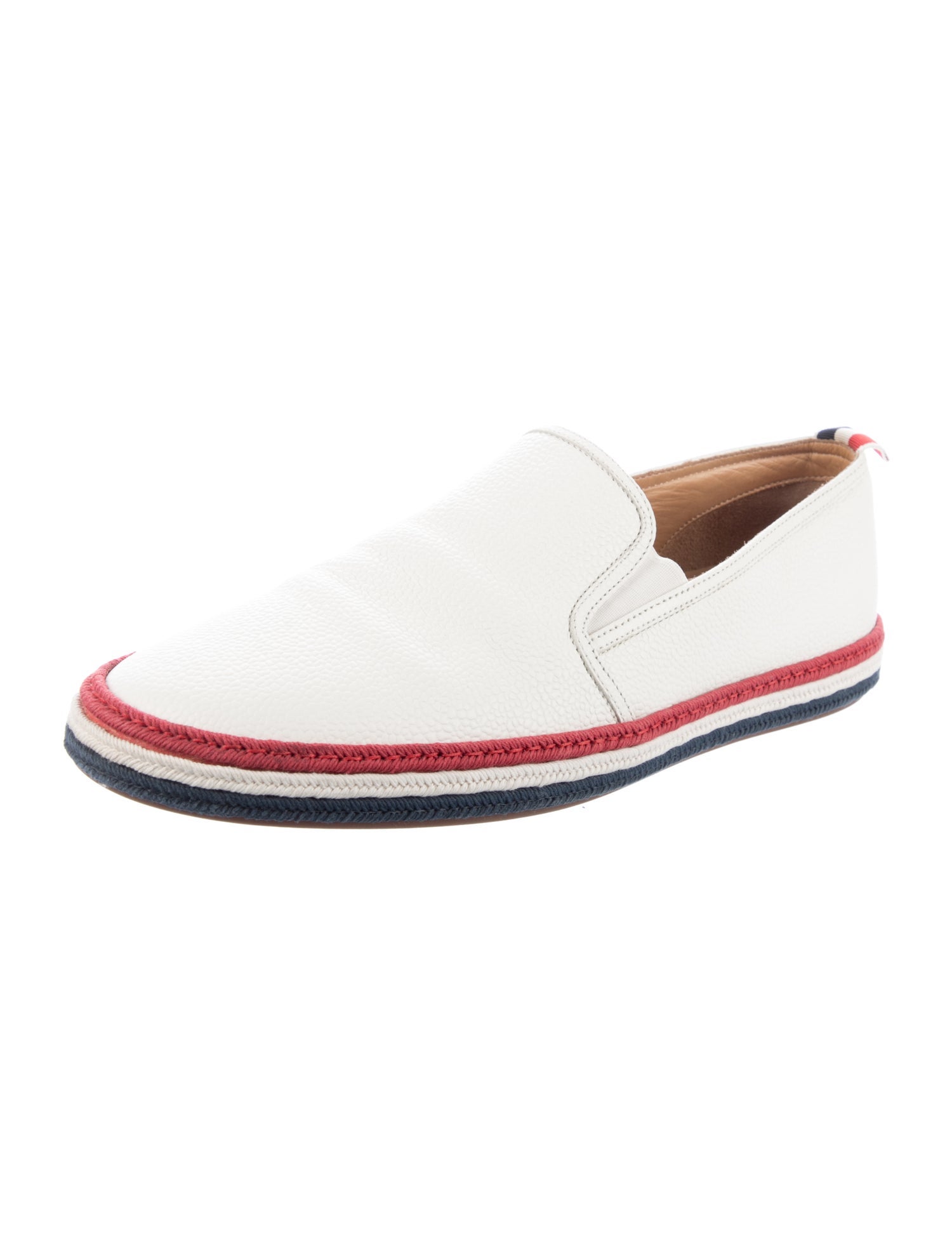 Thom Browne Leather Espadrilles