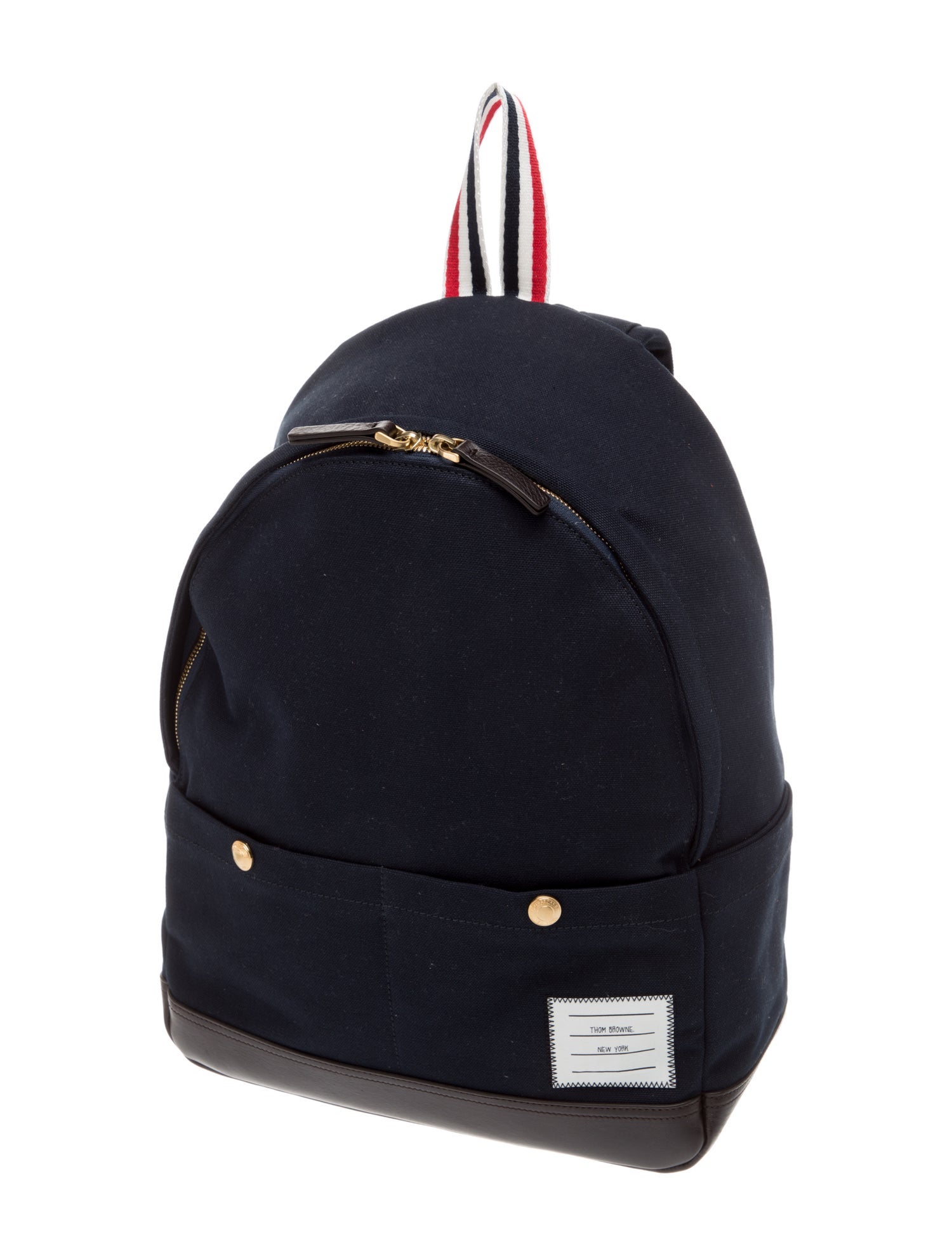 Thom Browne Canvas Backpack