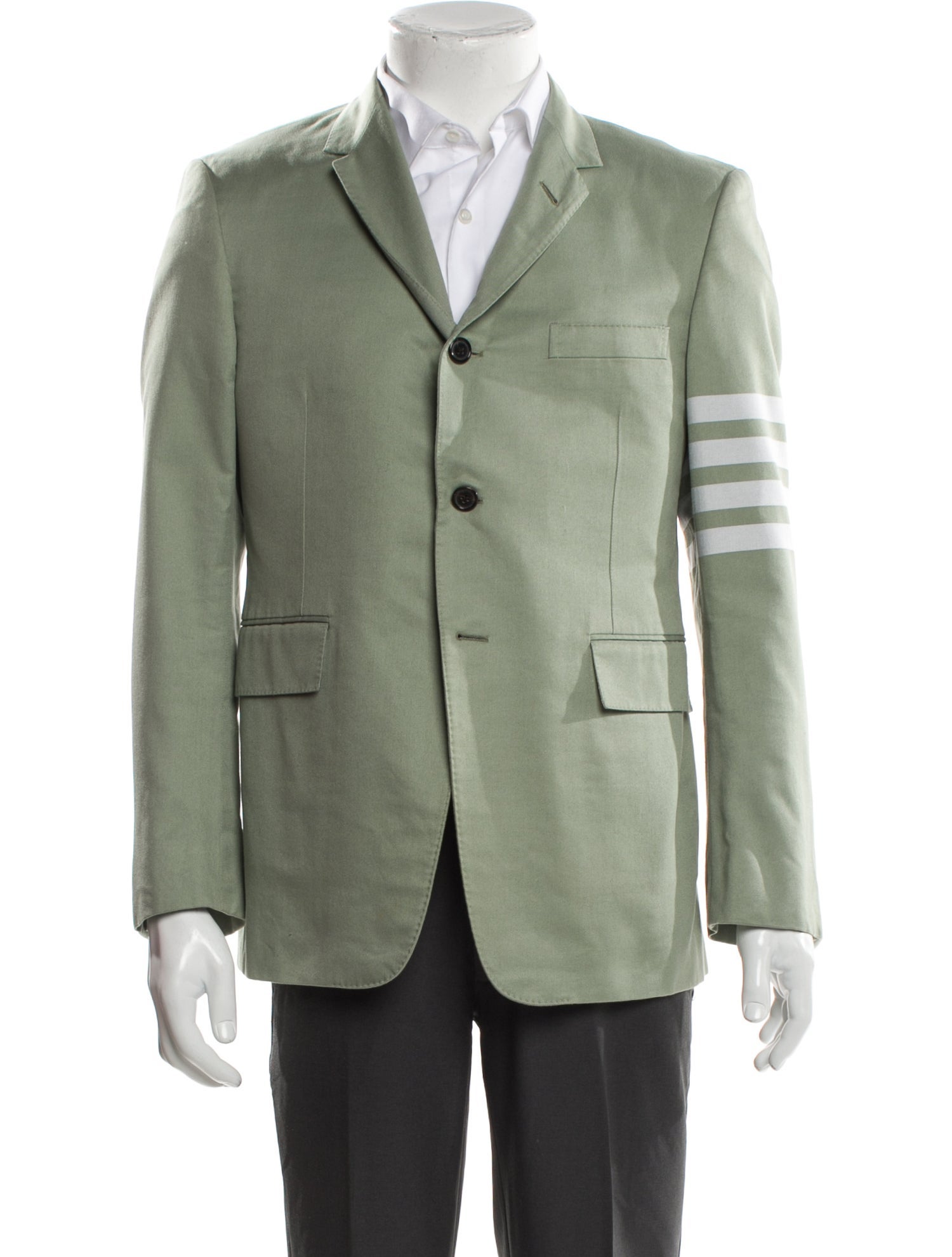 Thom Browne 4-Bar Striped Blazer