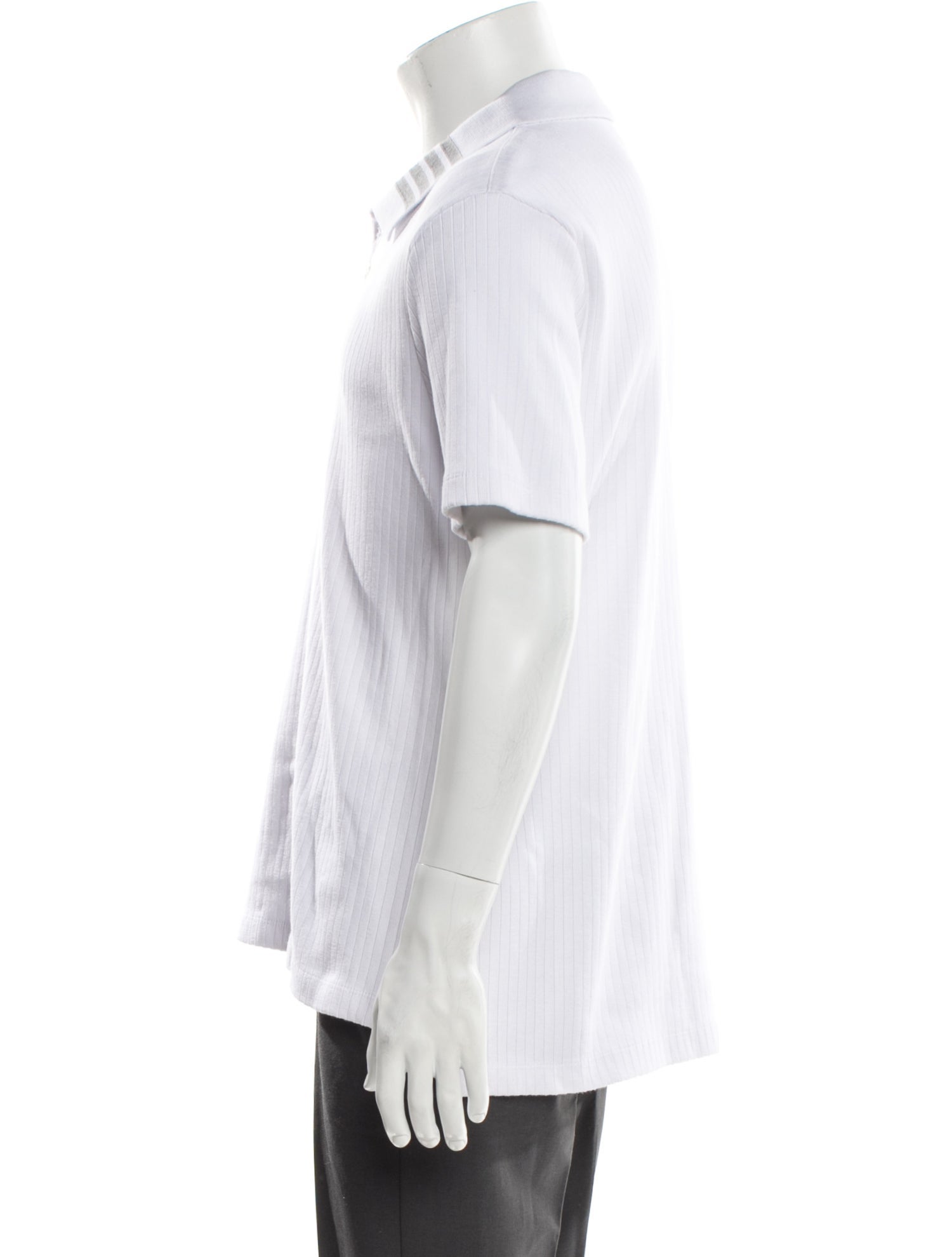 Thom Browne Crew Neck Short Sleeve Polo Shirt