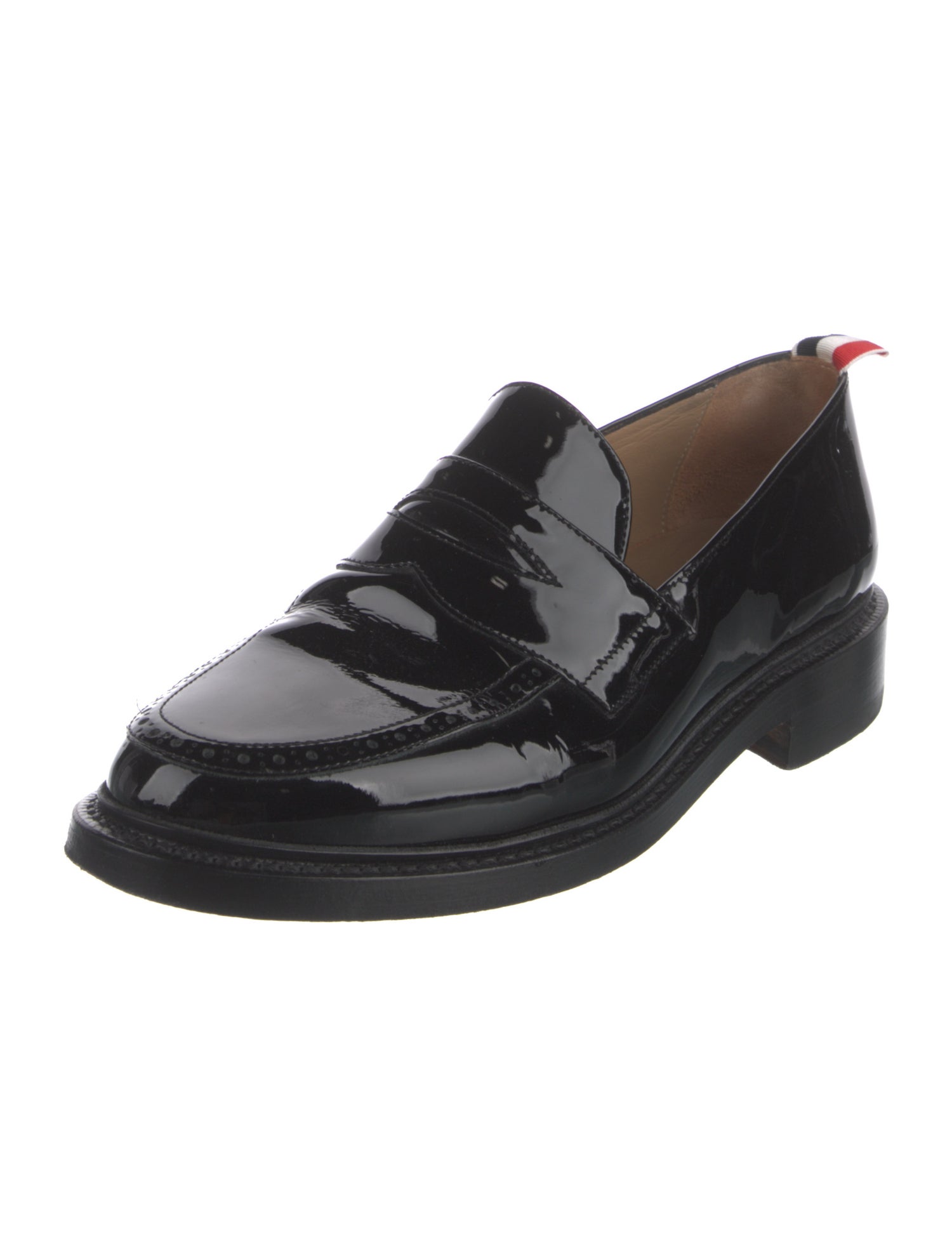 Thom Browne Patent Leather Dress Loafers