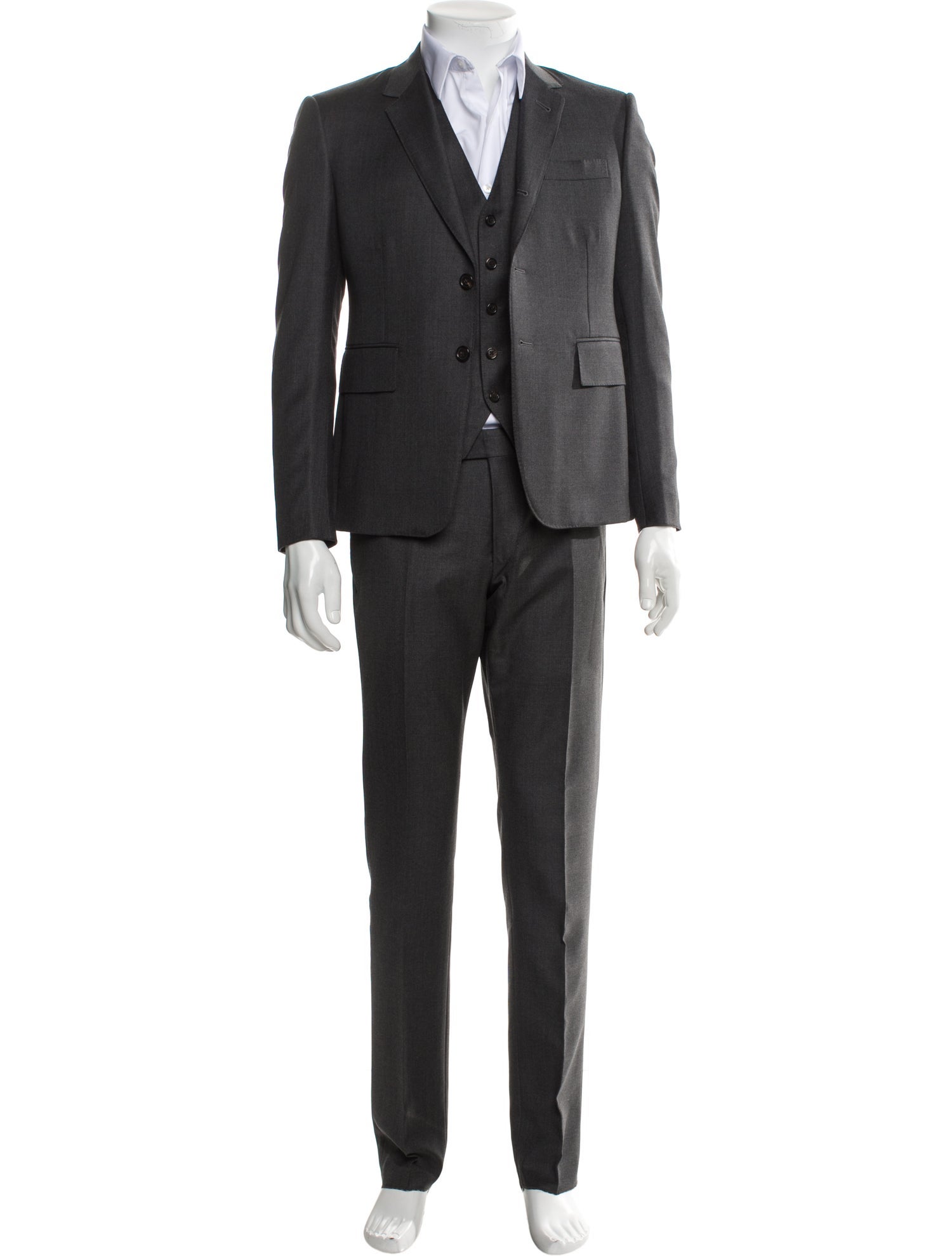 Thom Browne Wool Three Piece Suit