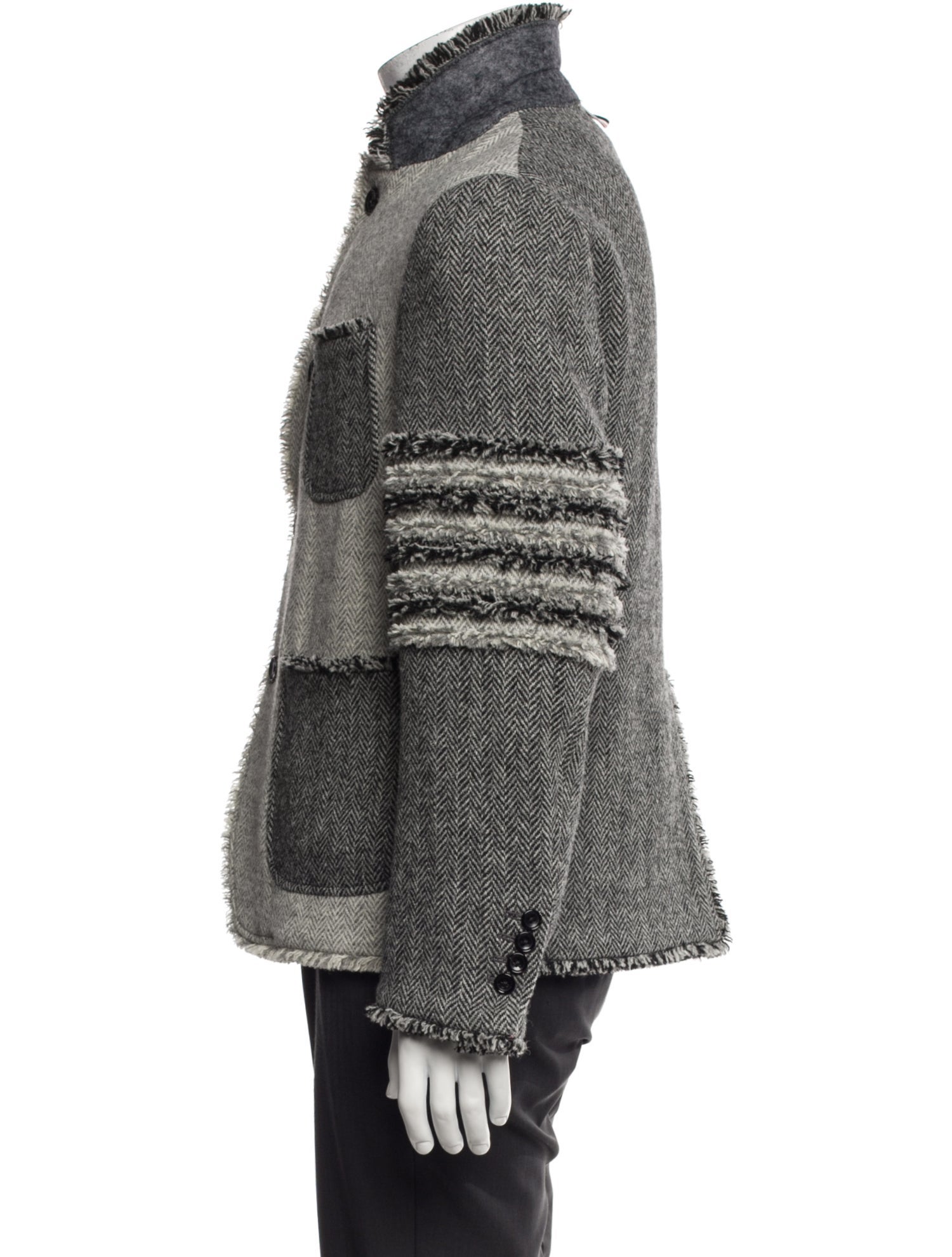 Thom Browne Wool Patterned Blazer