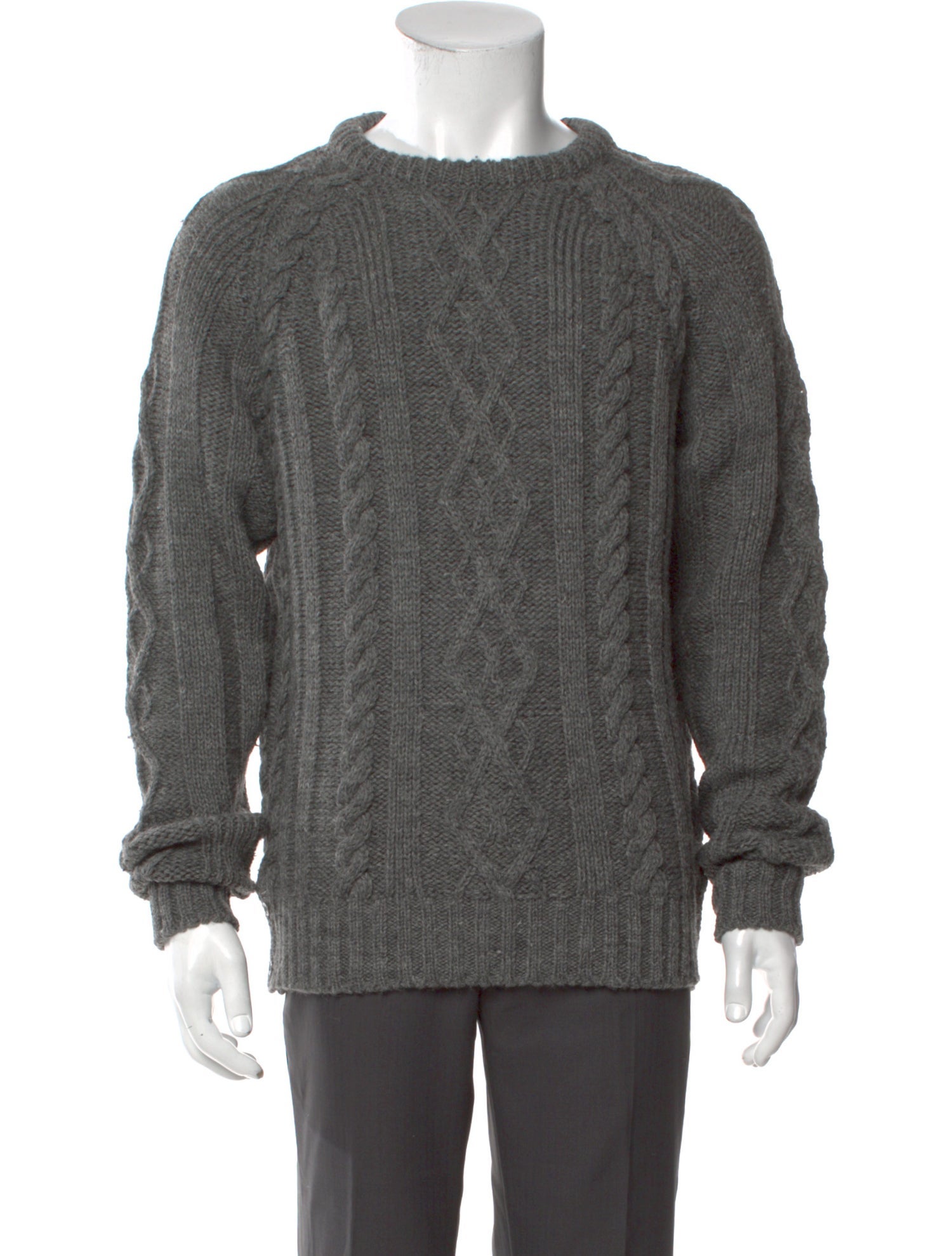 Thom Browne Wool Crew Neck Pullover