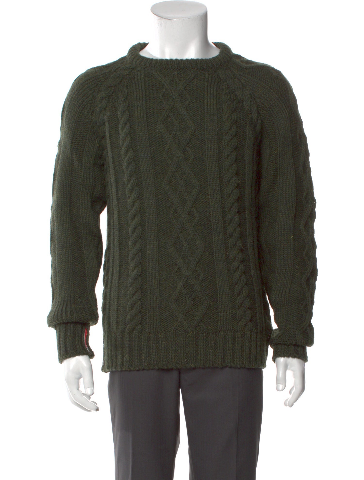 Thom Browne Wool Crew Neck Pullover
