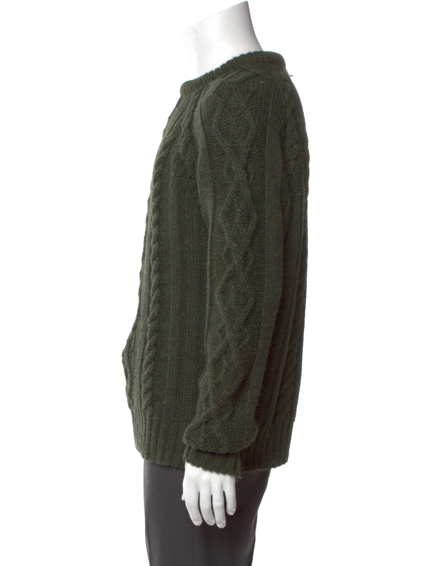 Thom Browne Wool Crew Neck Pullover