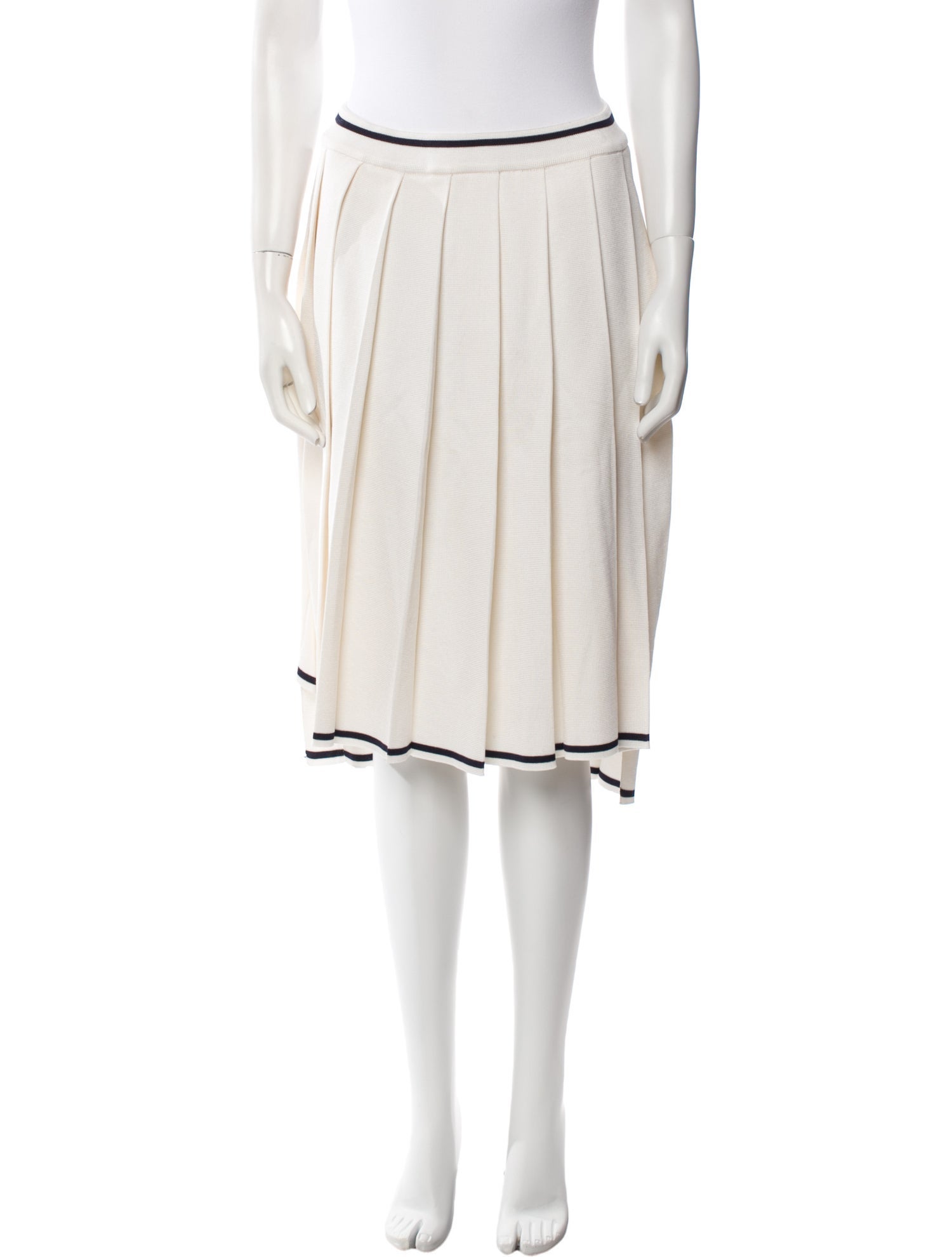 Thom Browne Silk Knee-Length Skirt