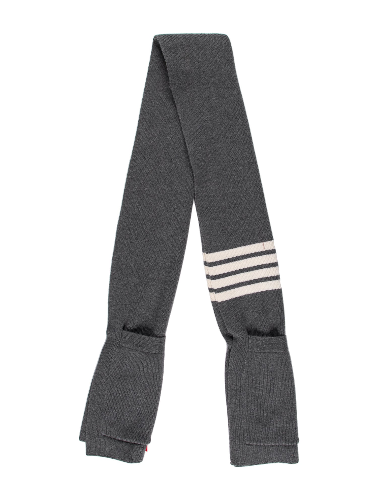 Thom Browne Wool Striped Scarf