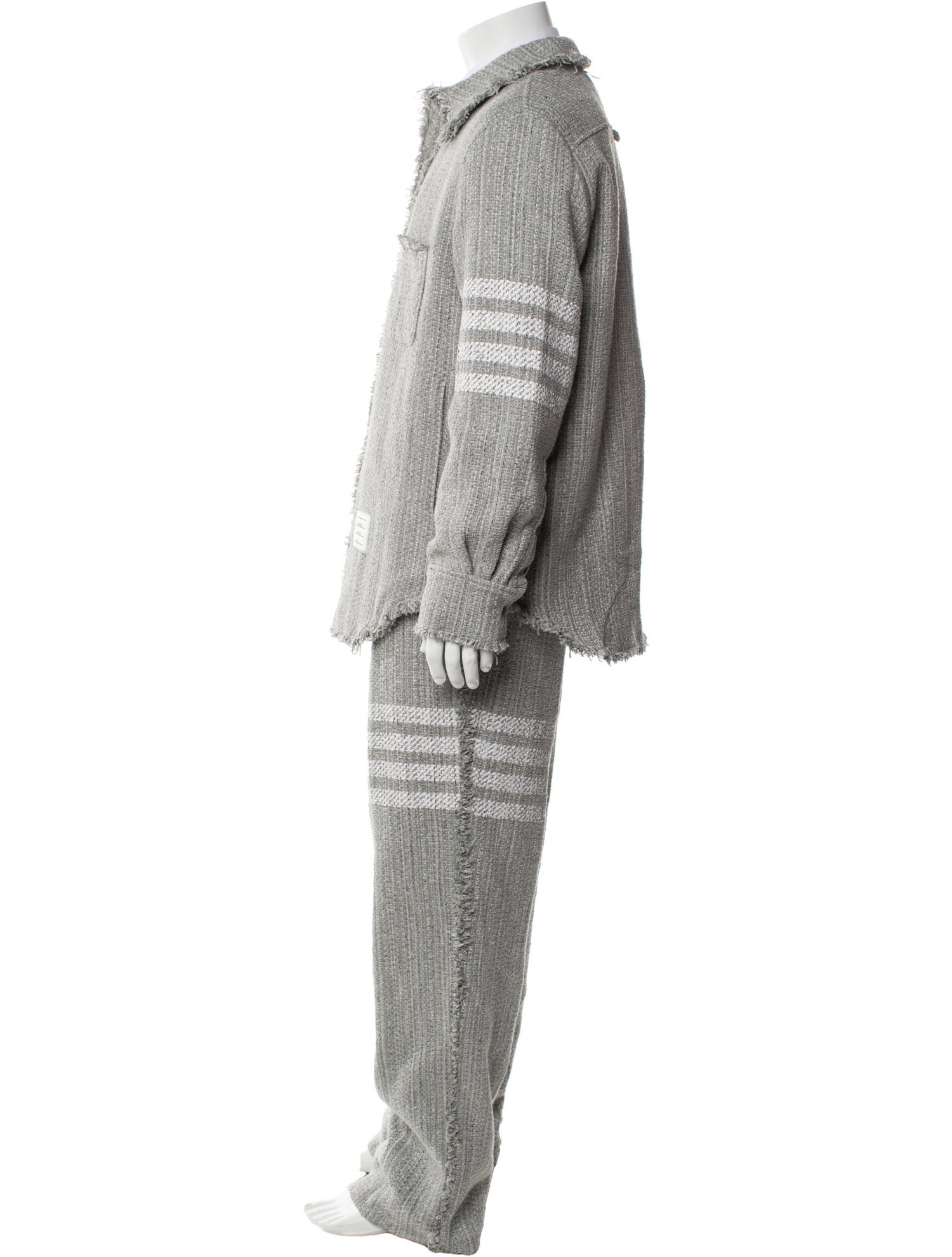 Thom Browne 4 Bar Stripe Striped Two-Piece Suit w/ Tags