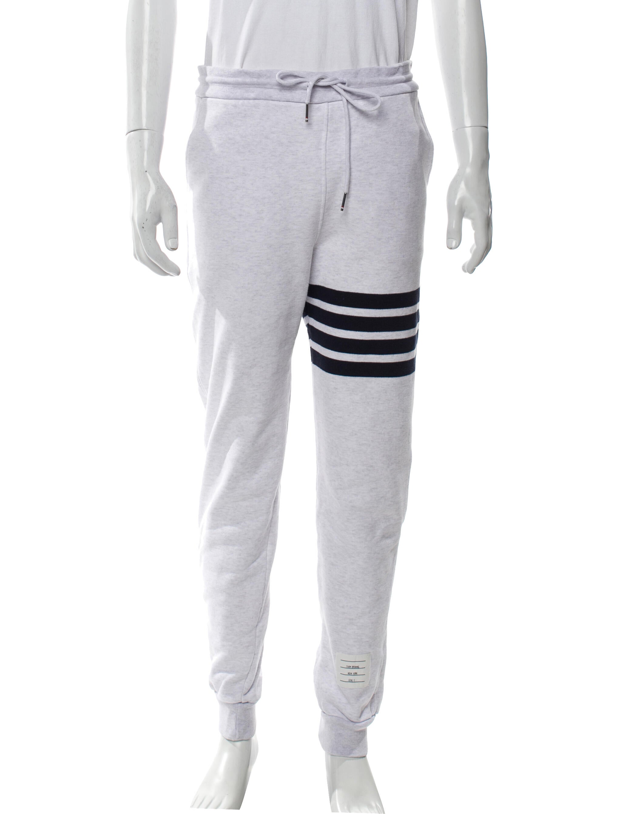 Thom Browne 4-Bar Joggers