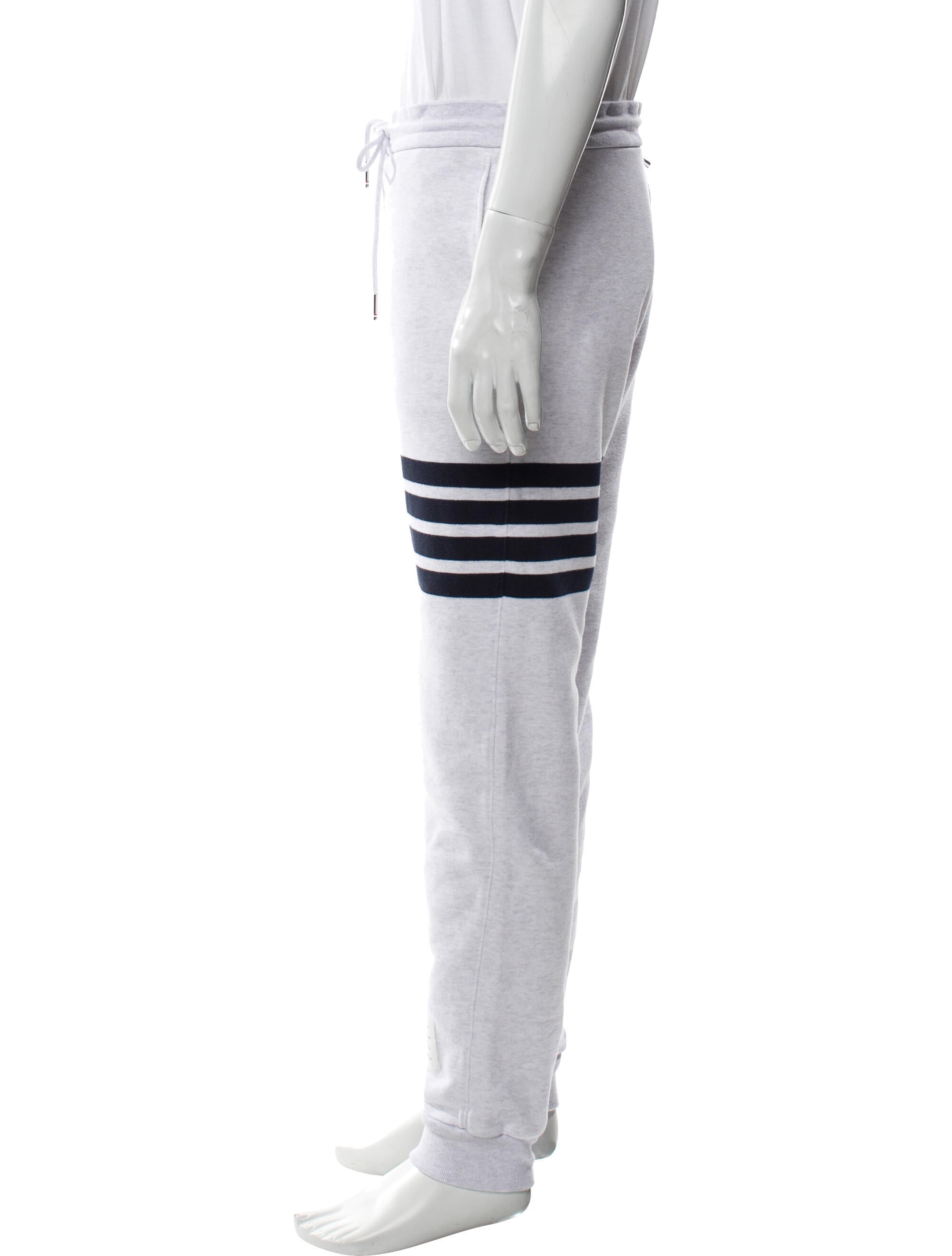Thom Browne 4-Bar Joggers