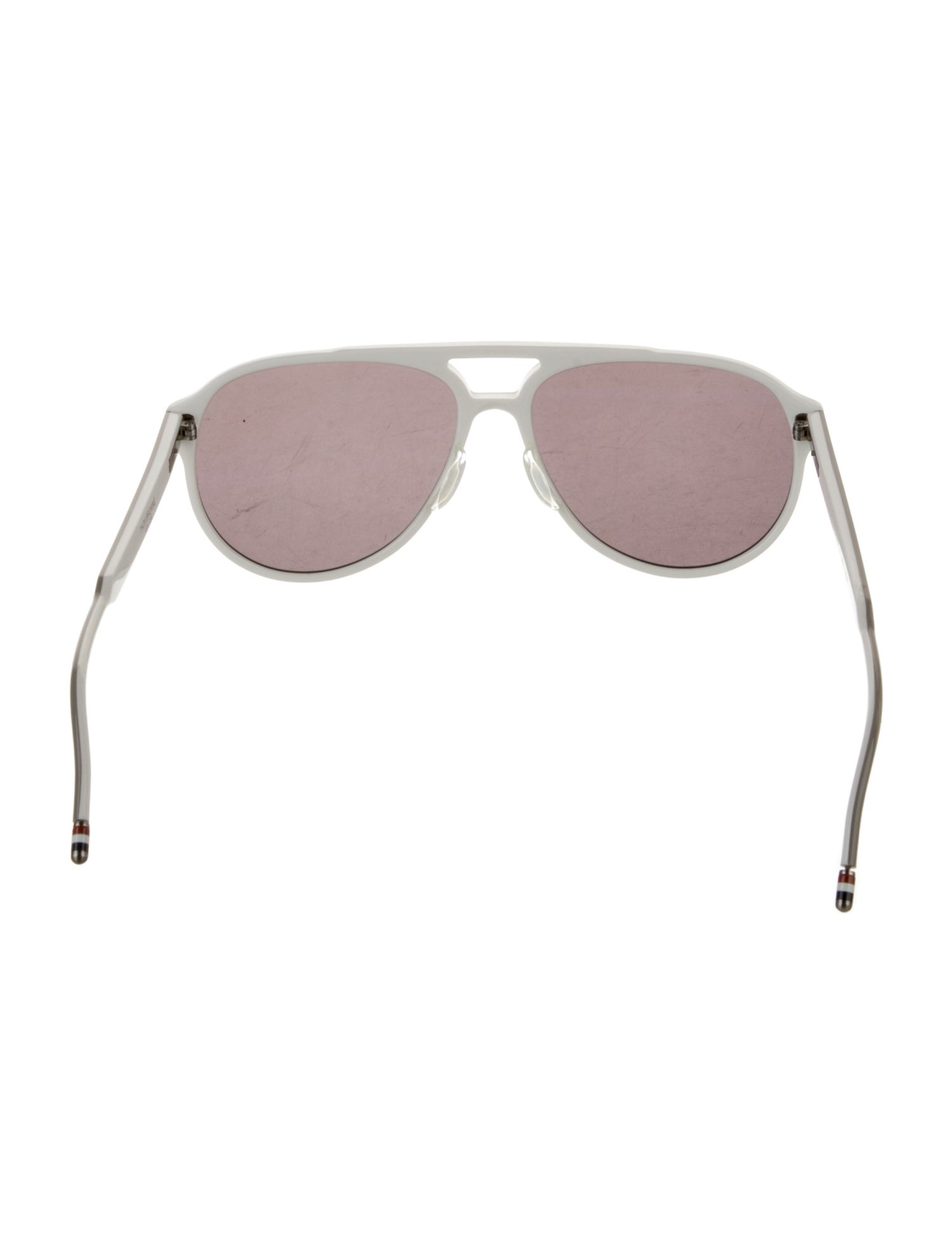 Thom Browne Aviator Tinted Sunglasses
