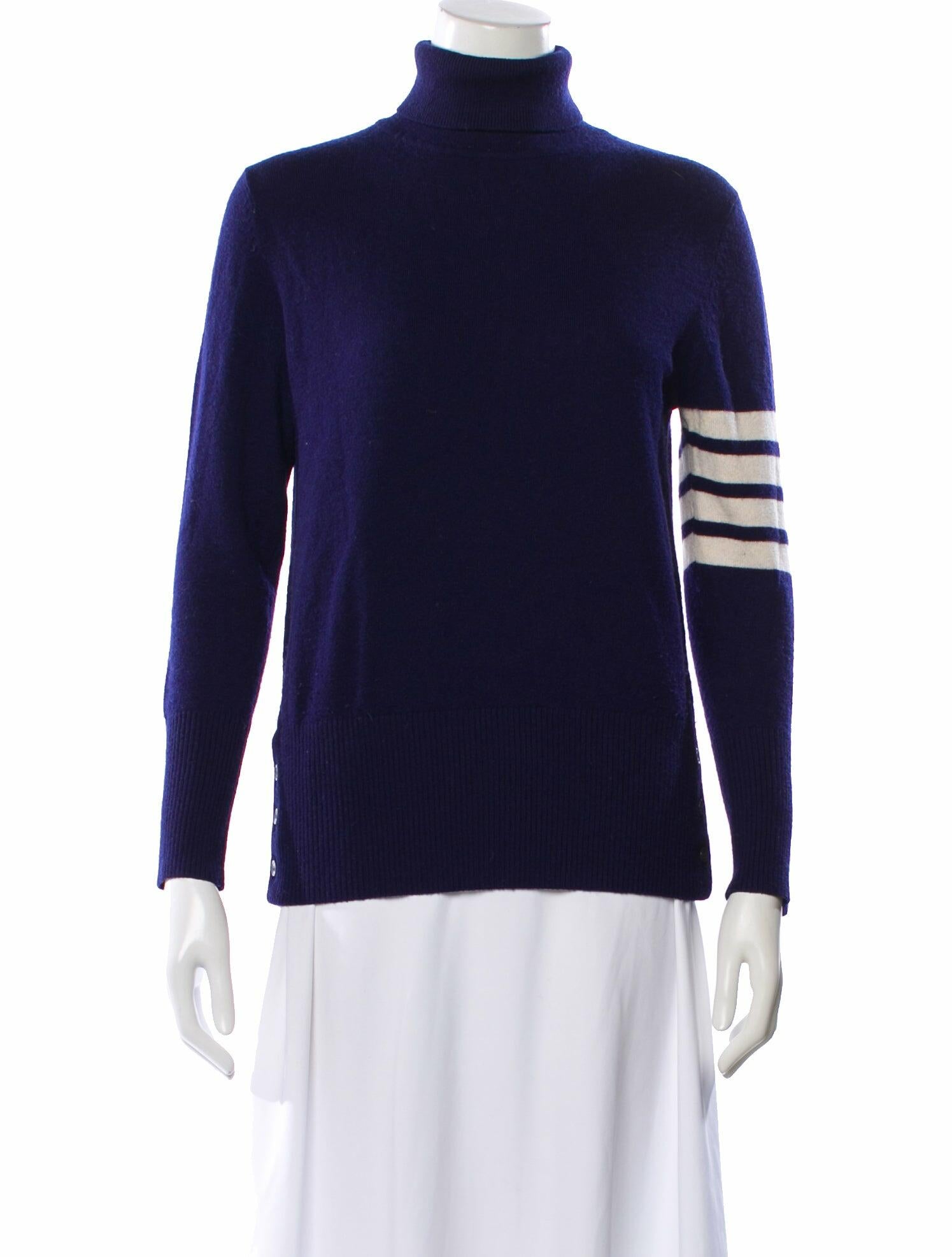 Thom Browne Wool Striped Sweater