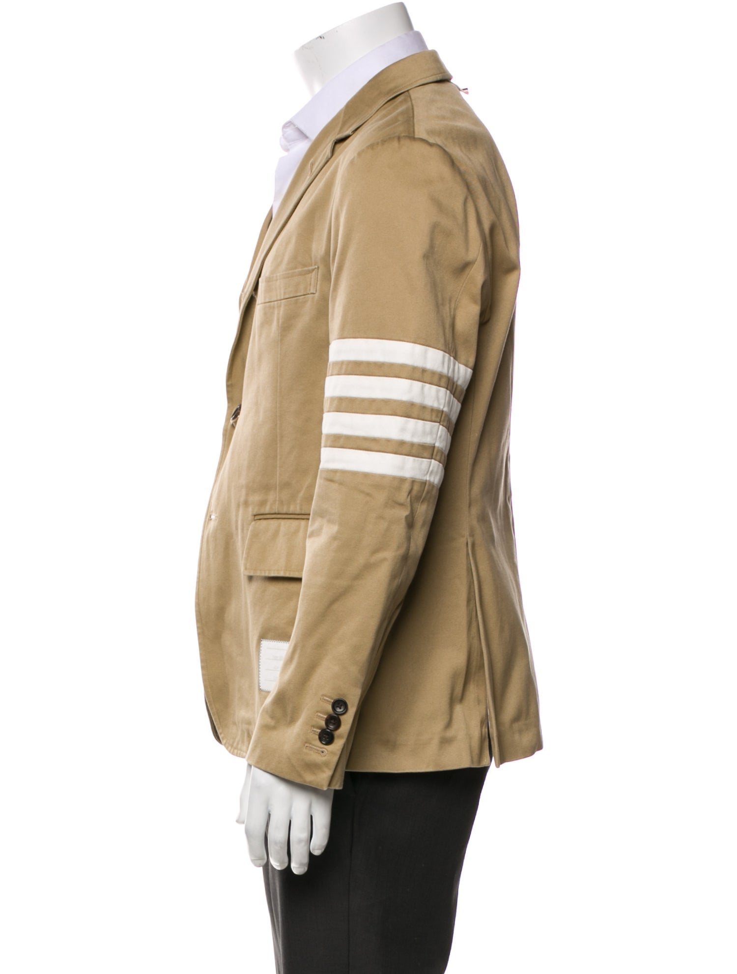 Thom Browne Grosgrain Trim Blazer