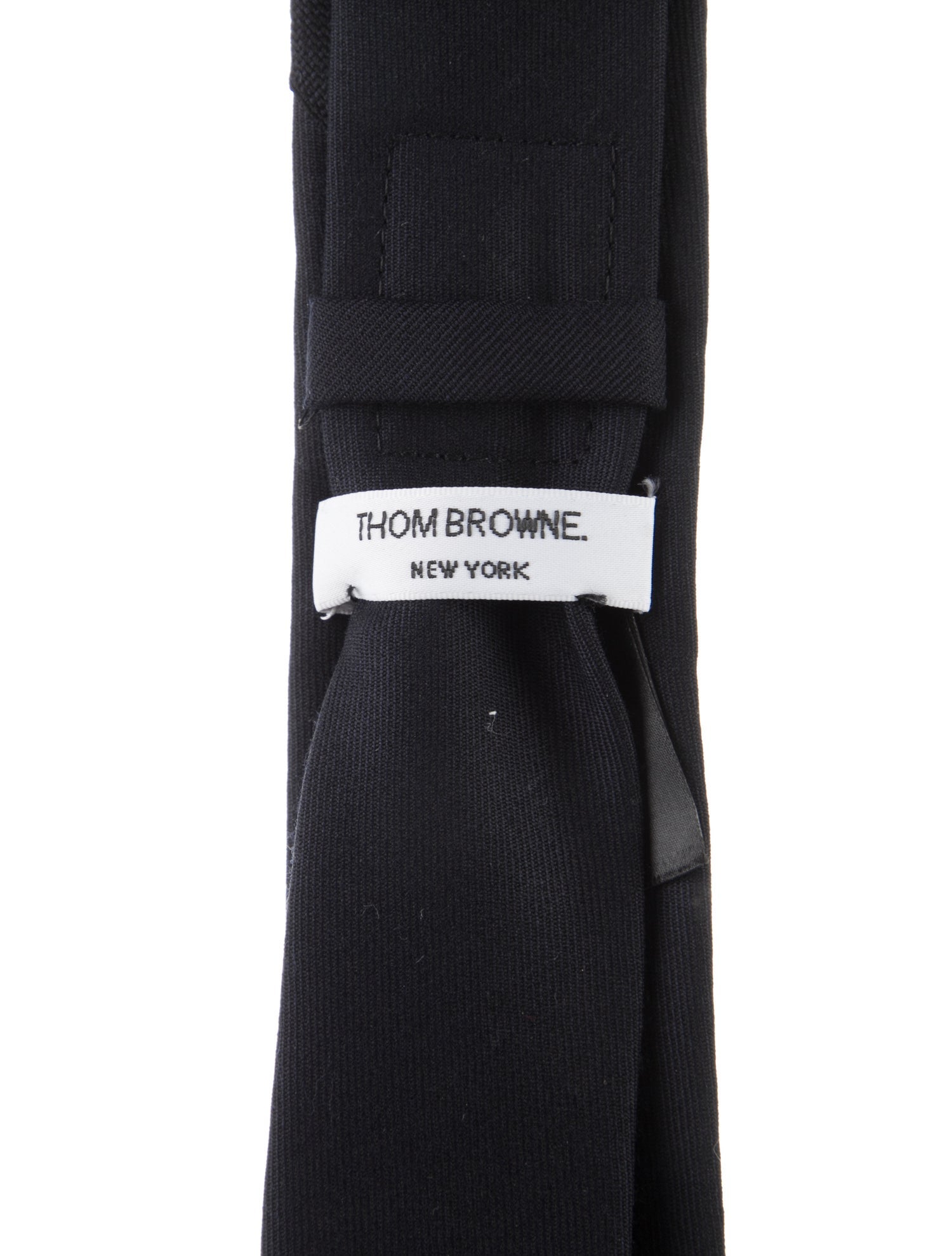Thom Browne Striped Wool Tie