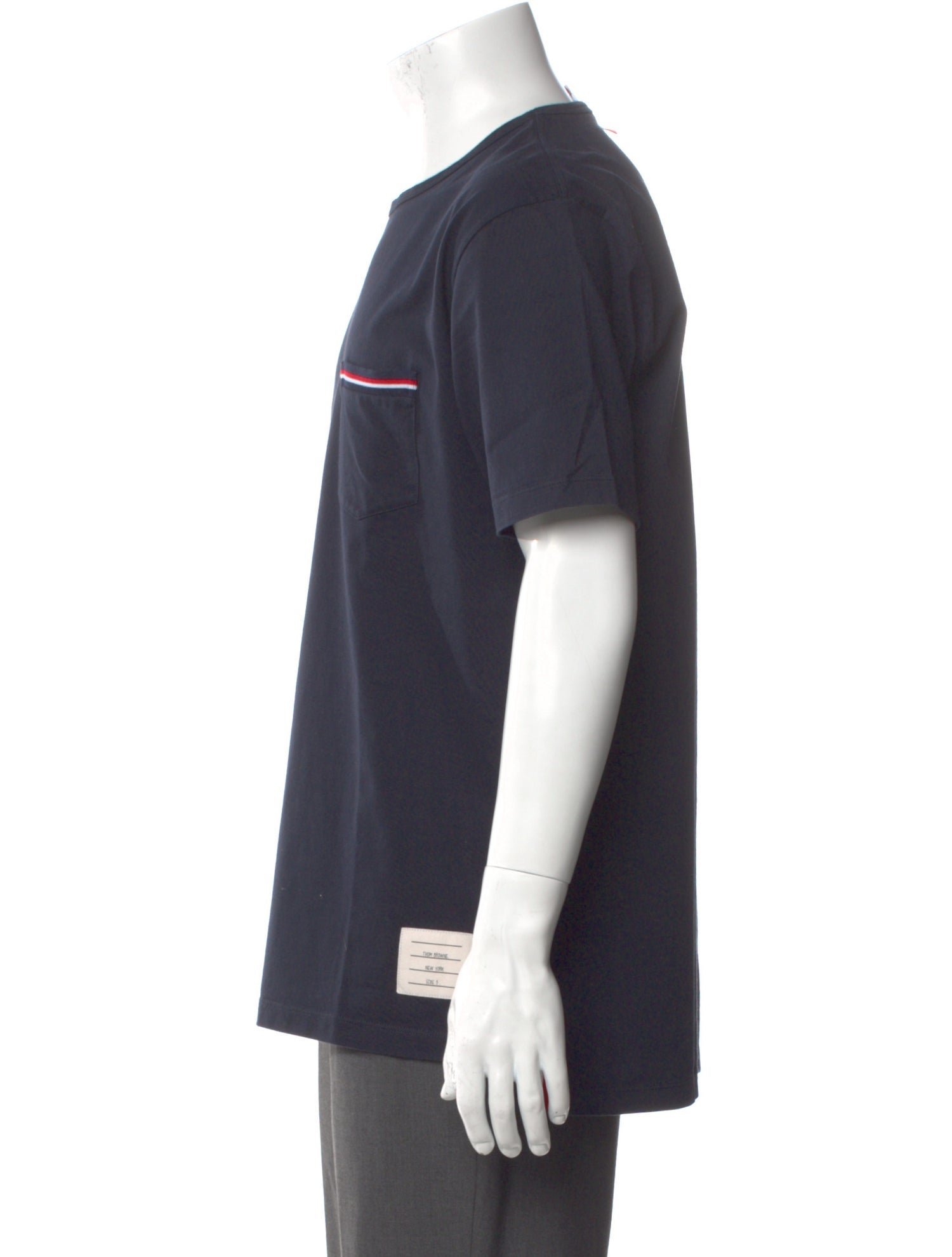 Thom Browne Graphic Print Crew Neck T-Shirt