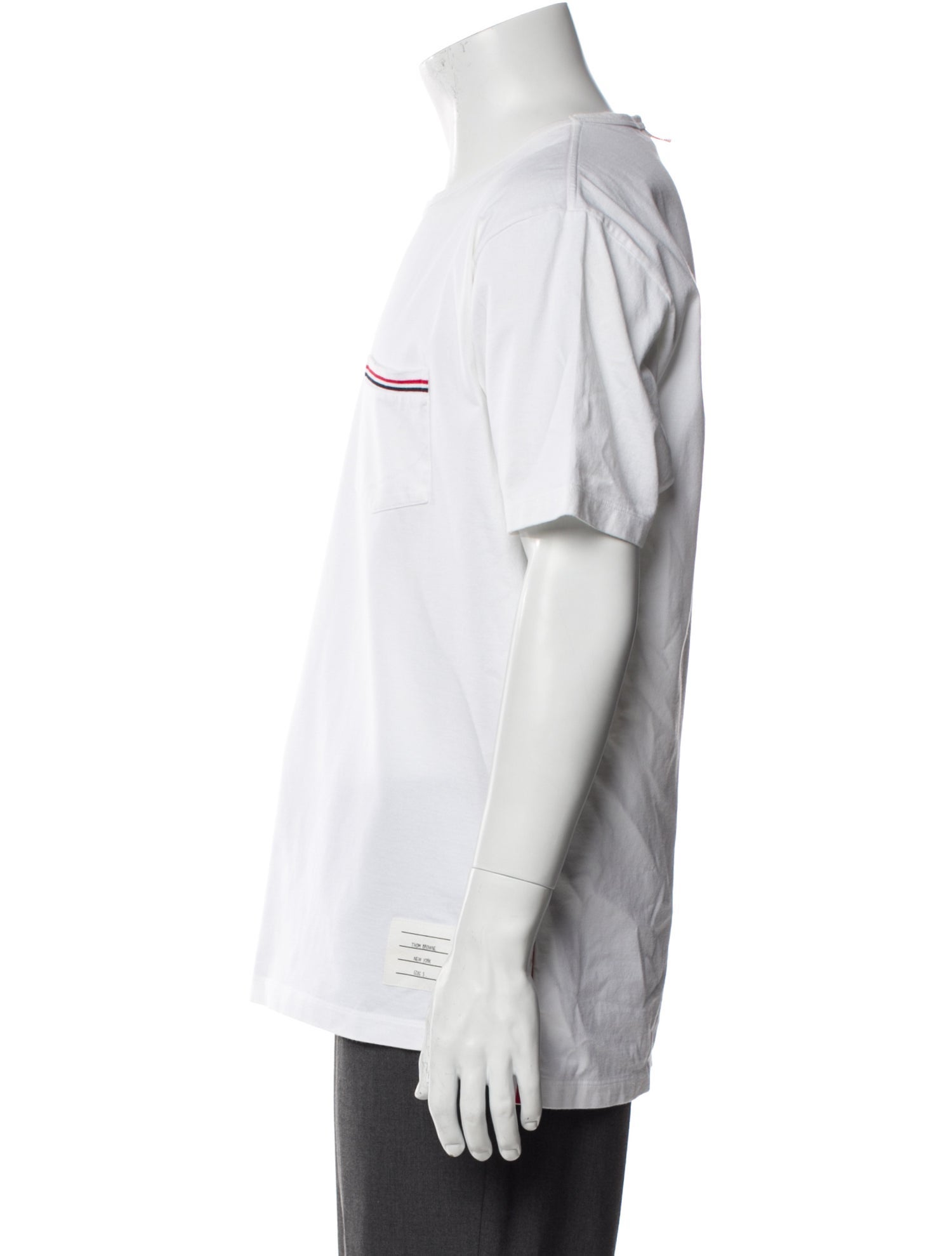 Thom Browne Graphic Print Crew Neck T-Shirt