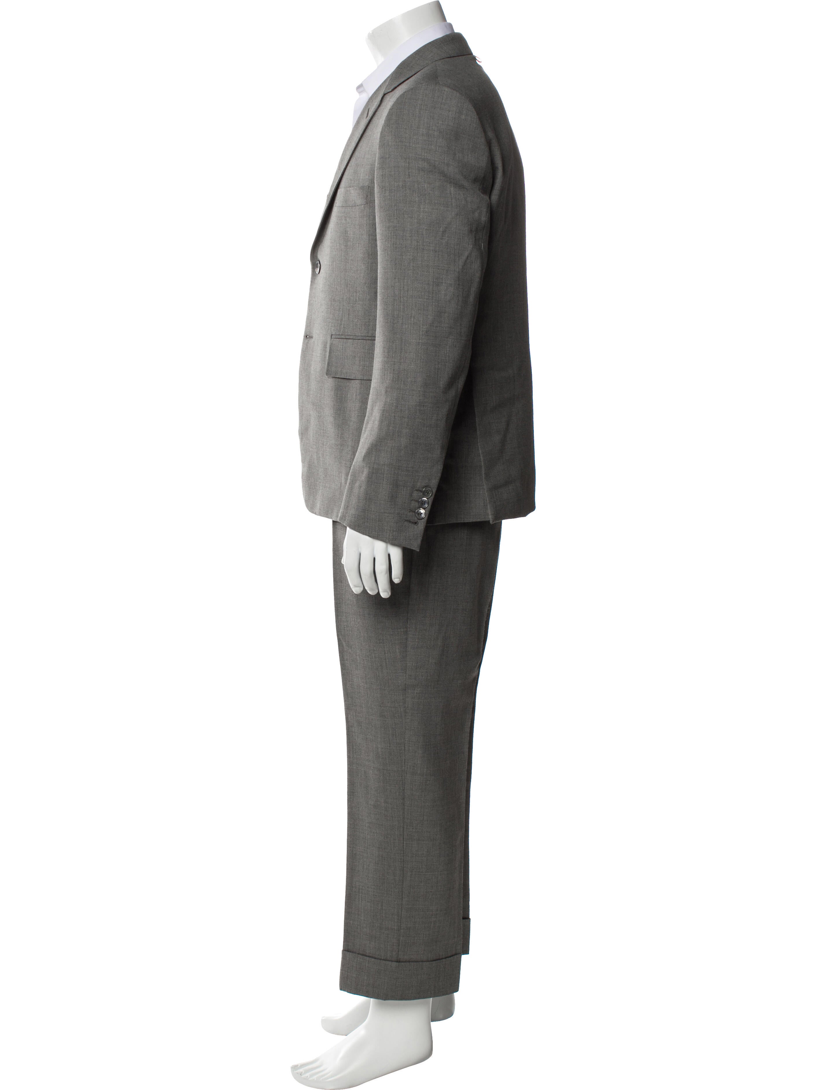 Thom Browne Wool Three-Piece Suit