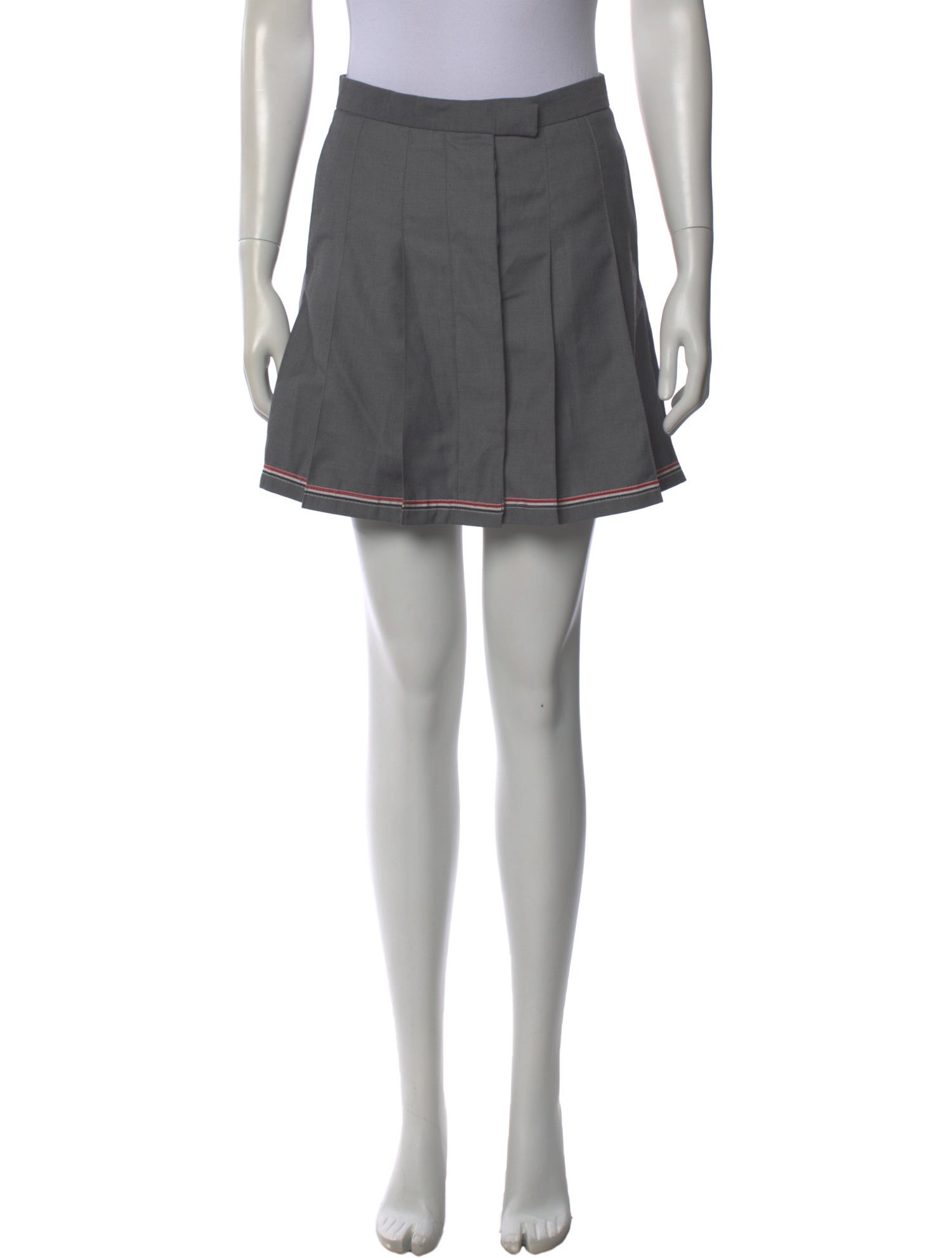 Thom Browne Wool Mini Skirt