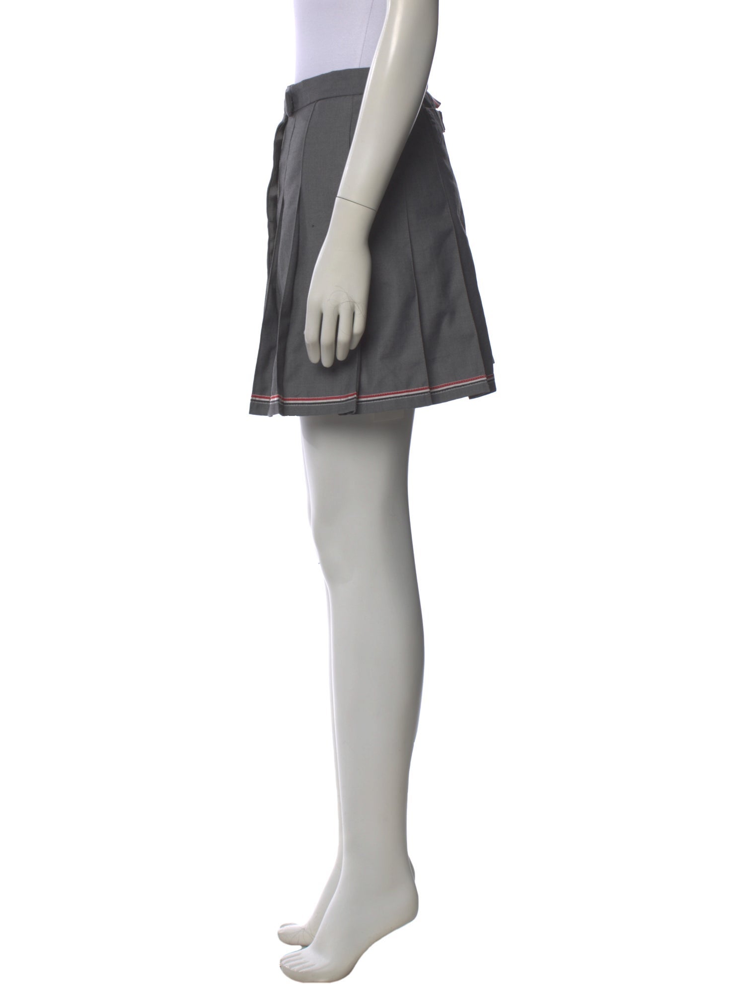 Thom Browne Wool Mini Skirt