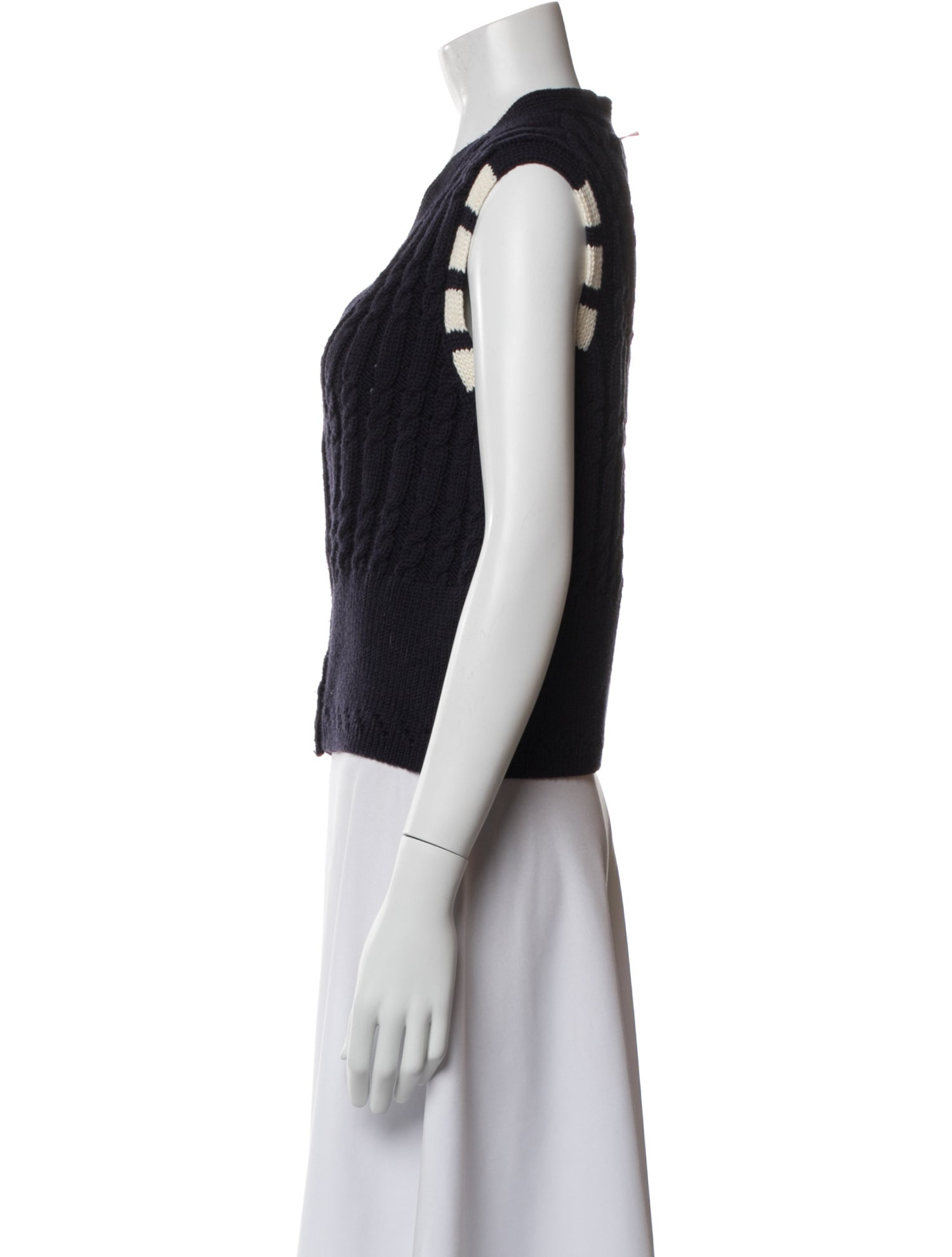 Thom Browne 4-Bar Merino Wool Sweater