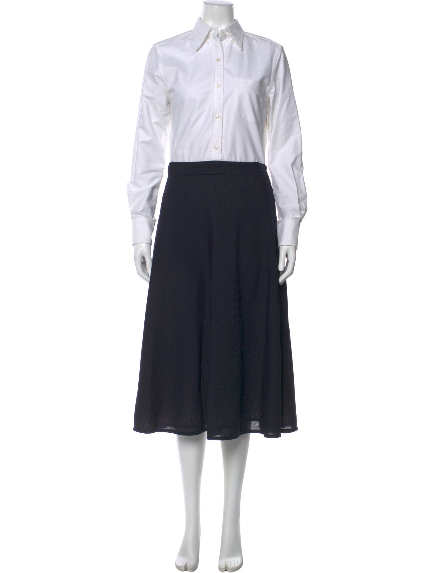 Thom Browne Wool Long Dress