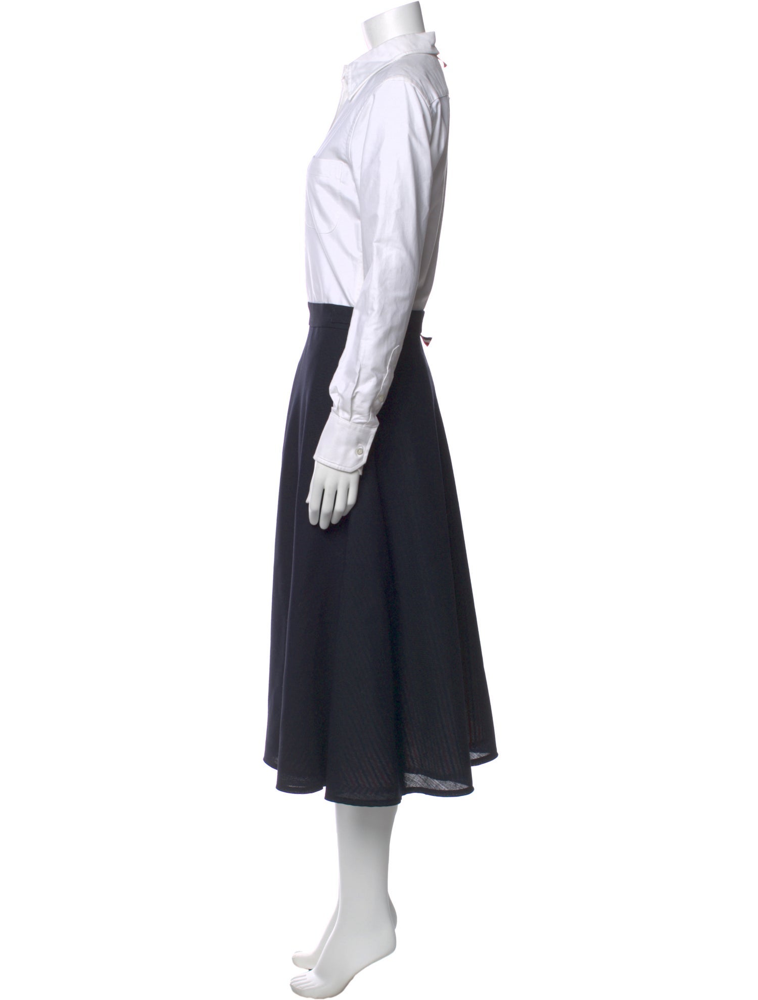 Thom Browne Wool Long Dress