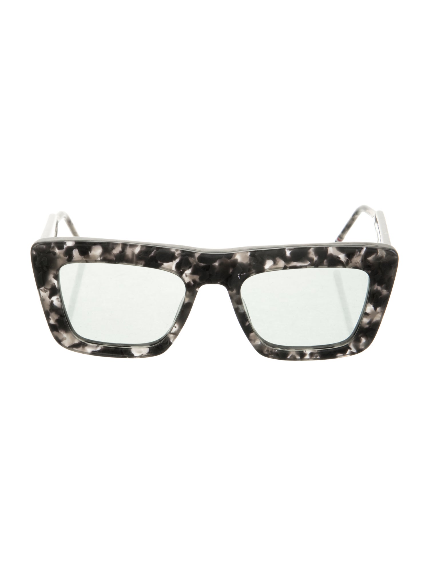 Thom Browne Square Clear Sunglasses