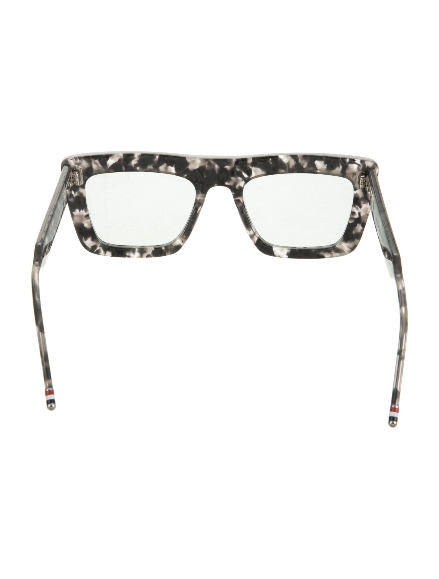 Thom Browne Square Clear Sunglasses