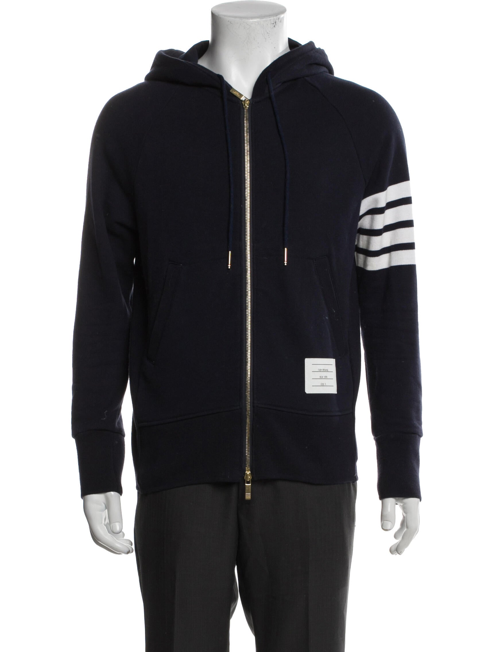 Thom Browne 4 Bar Stripe Striped Jacket