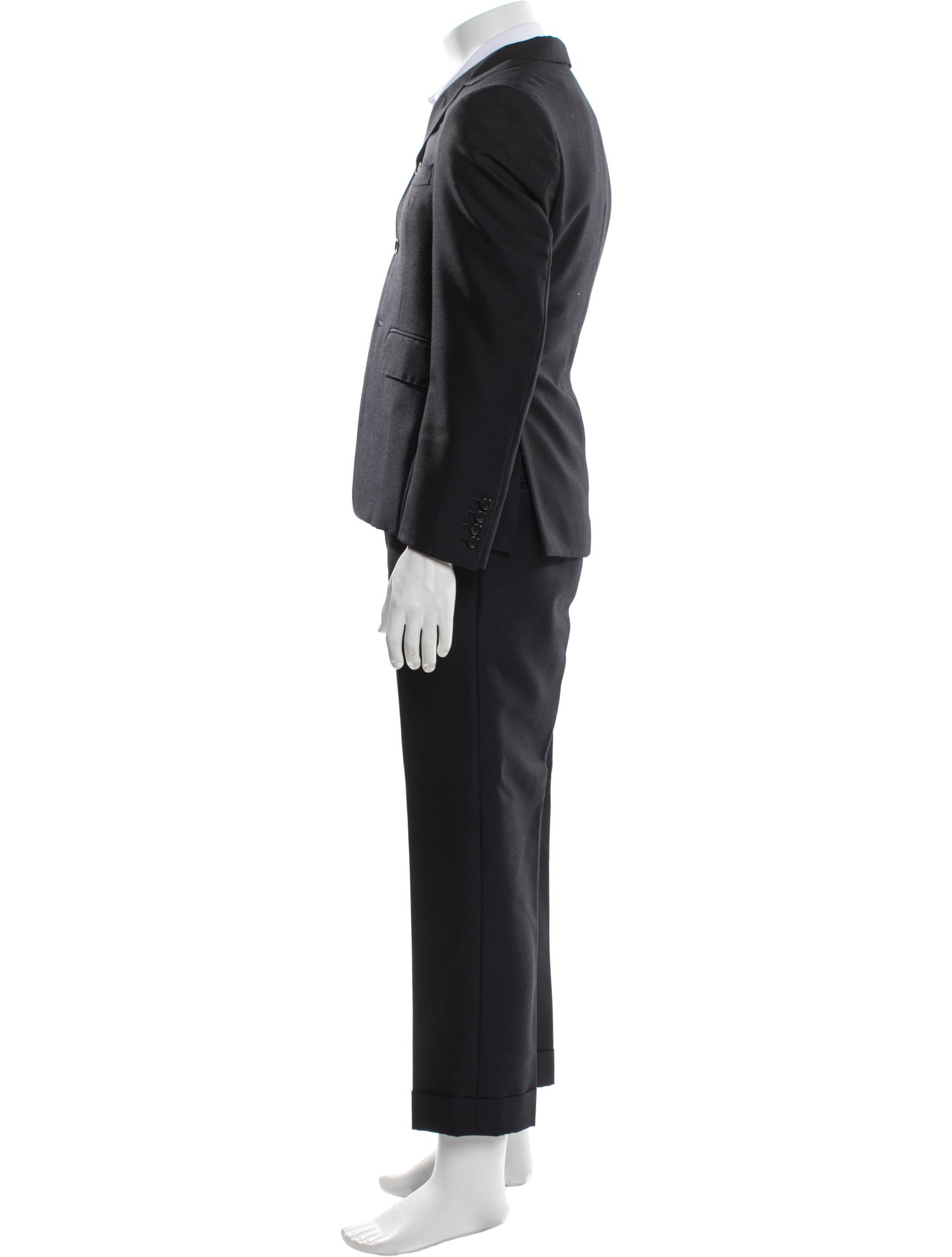 Thom Browne Cropped Wool Two-Piece Suit