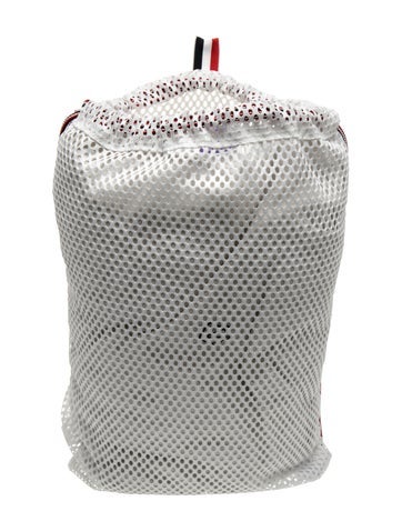 Pre-owned Thom Browne Backpack In White