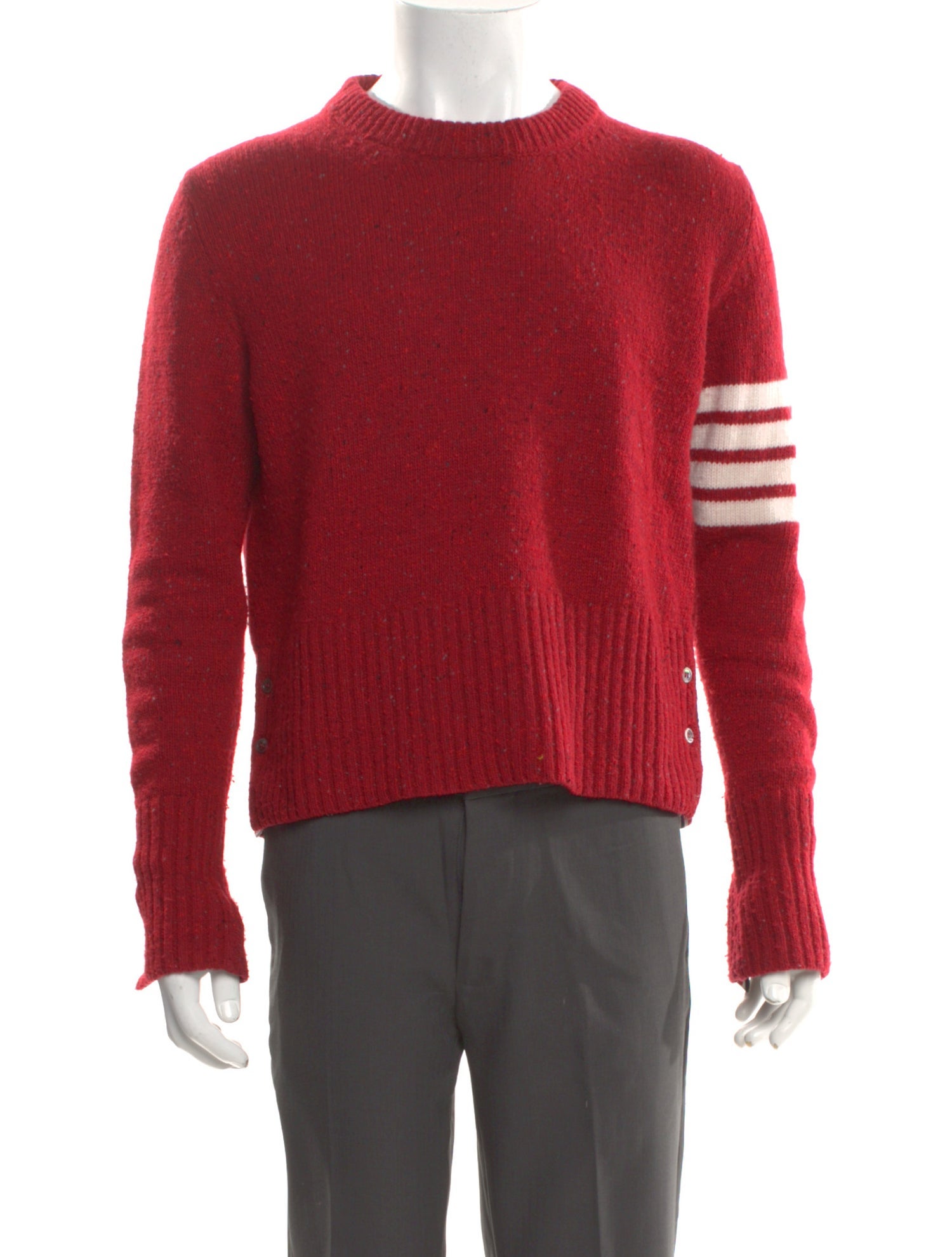 Thom Browne 4-Bar Wool Pullover