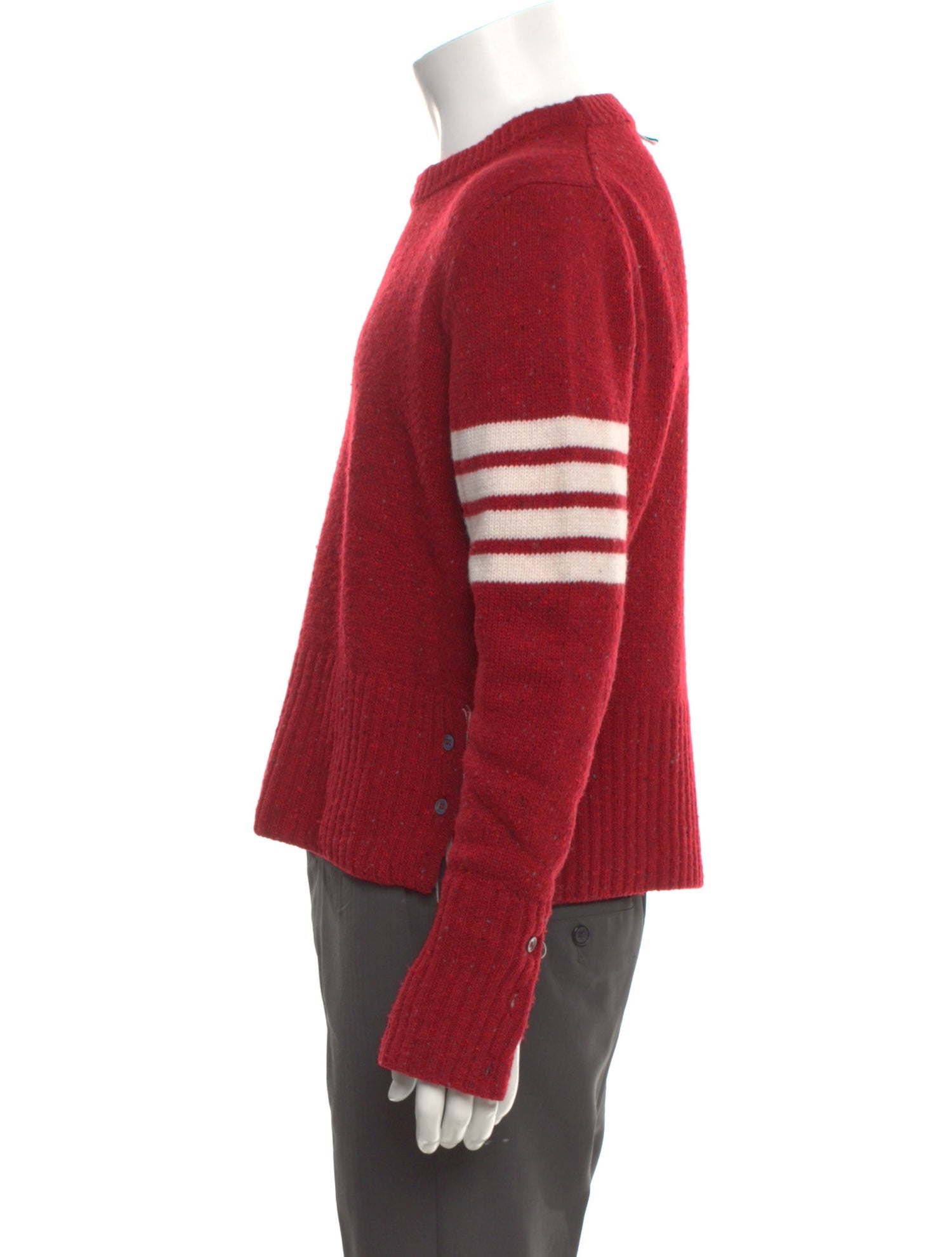 Thom Browne 4-Bar Wool Pullover