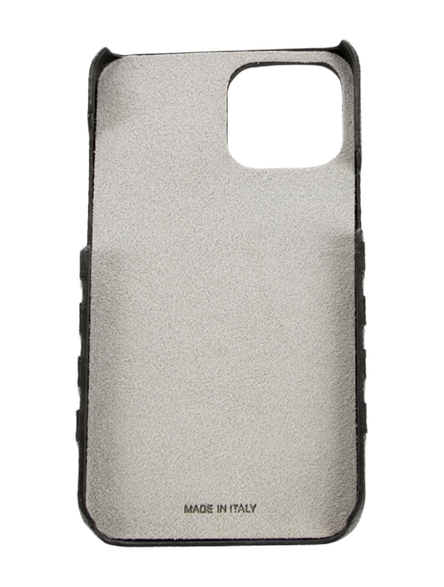 Thom Browne Pattern Print Leather iPhone Case