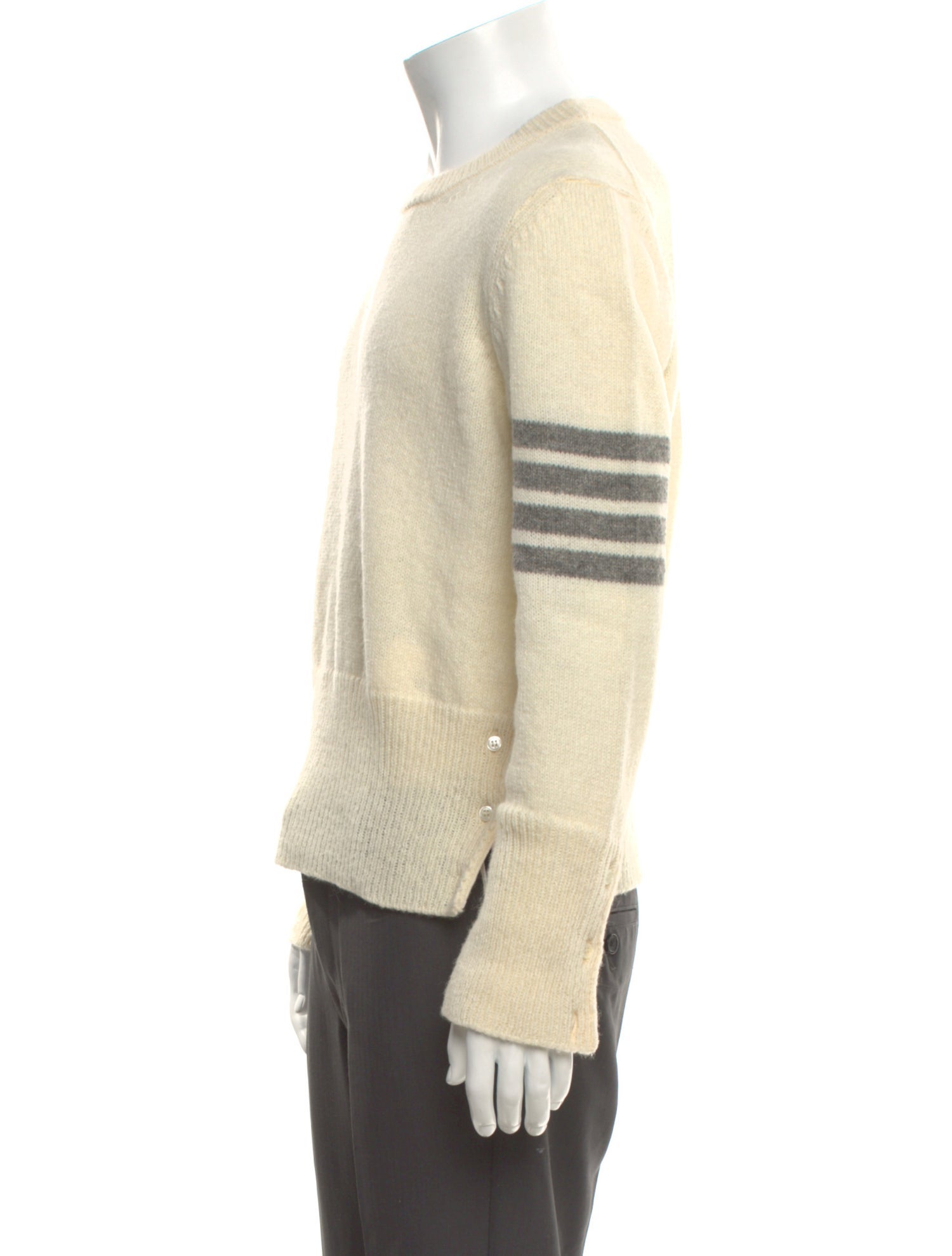 Thom Browne 4-Bar Wool Pullover