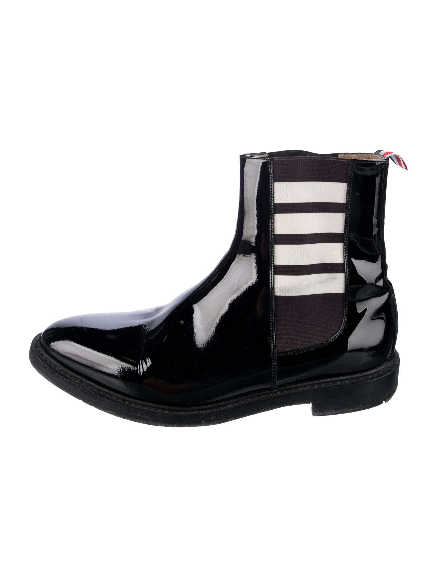 Thom Browne Patent Leather Boots