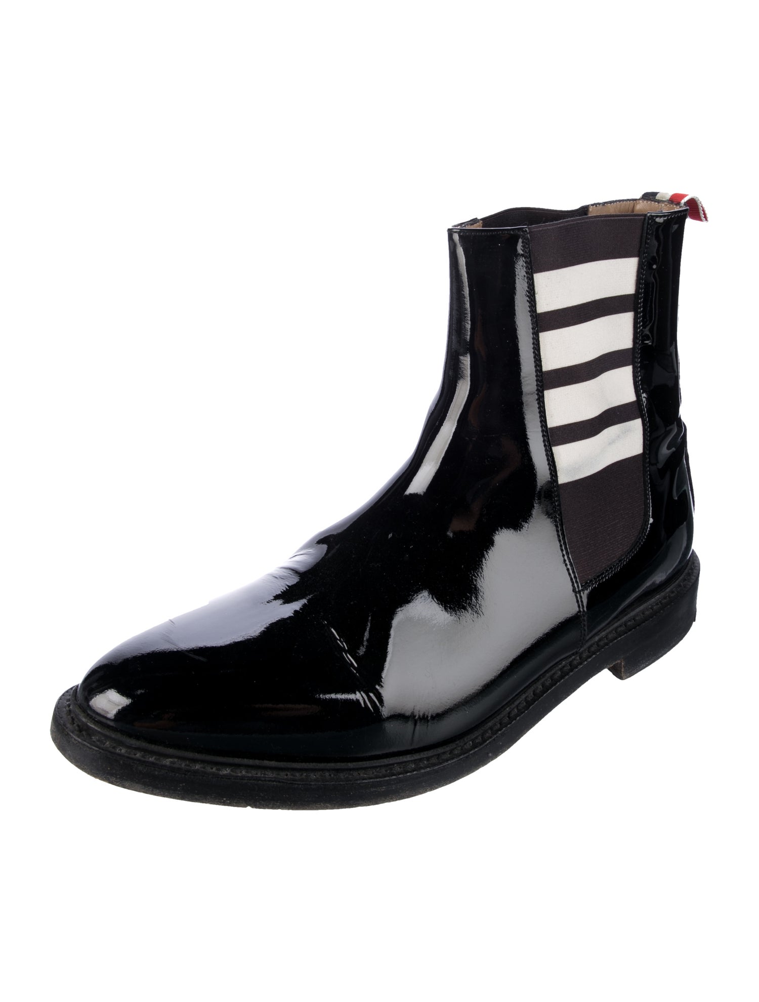 Thom Browne Patent Leather Boots