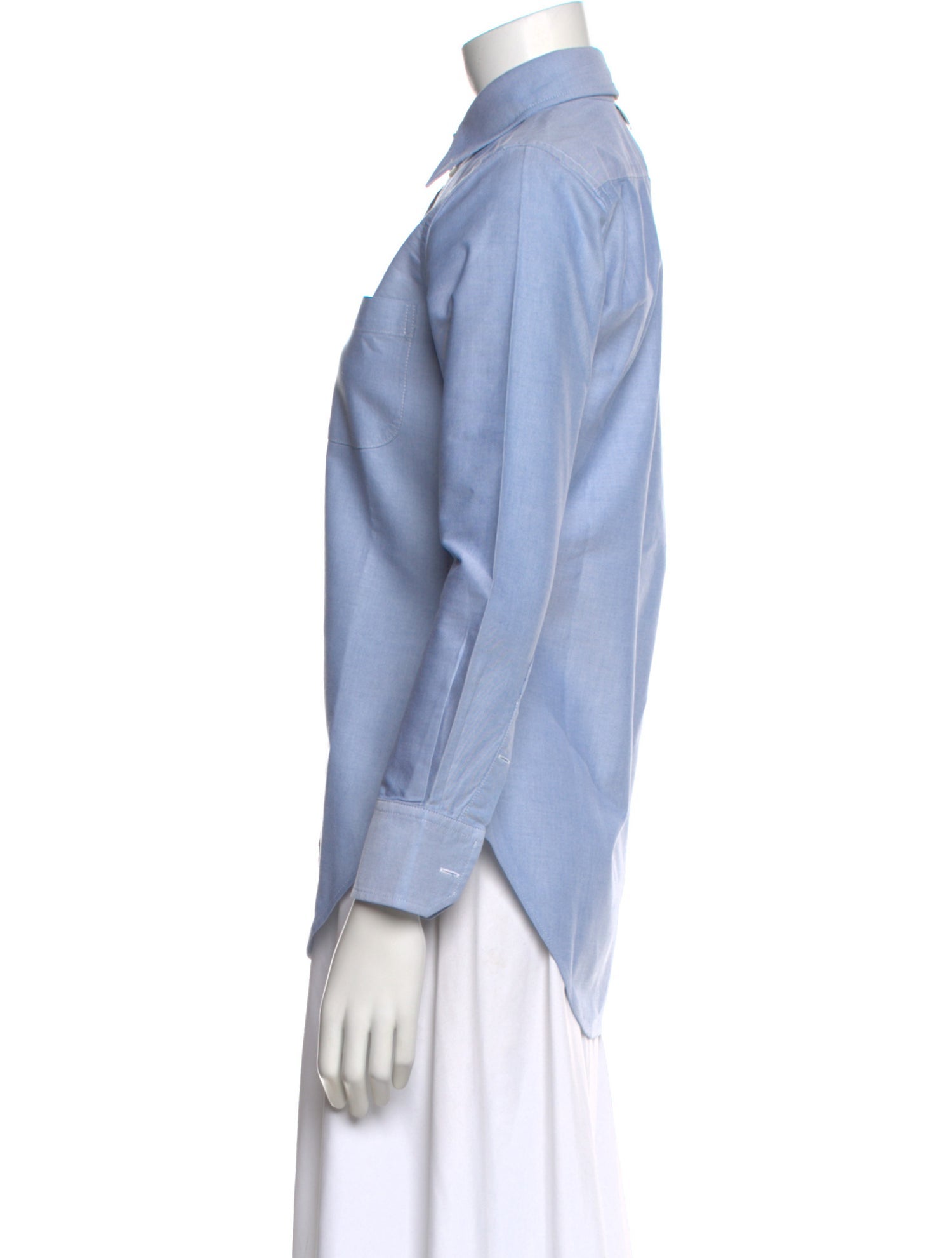 Thom Browne Long Sleeve Button-Up Top w/ Tags
