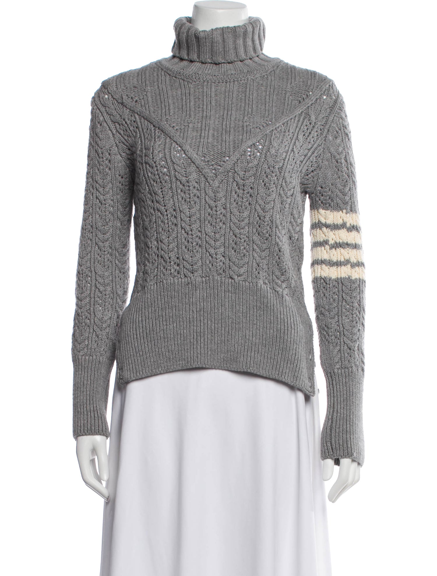 Thom Browne 4-Bar Wool Sweater