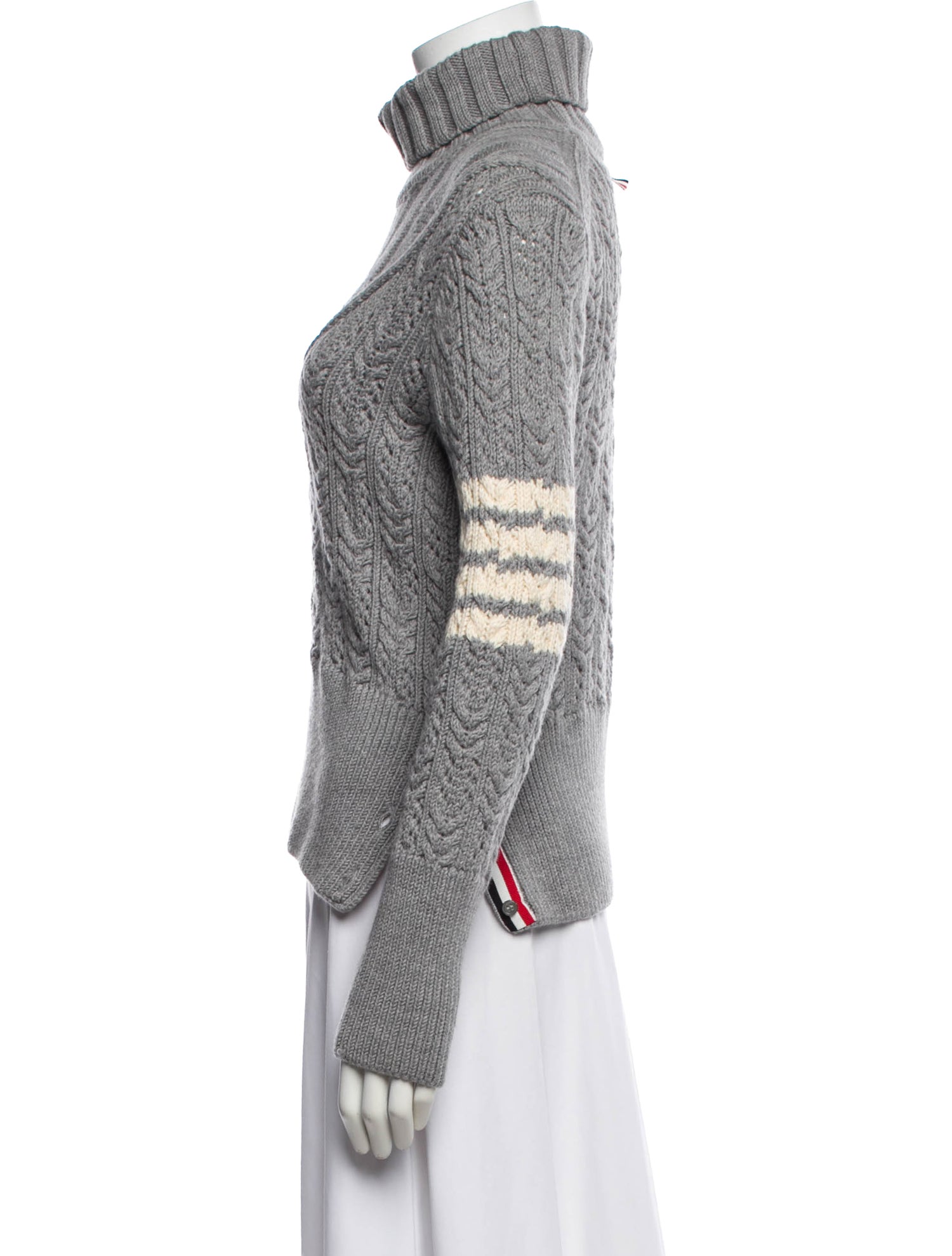 Thom Browne 4-Bar Wool Sweater