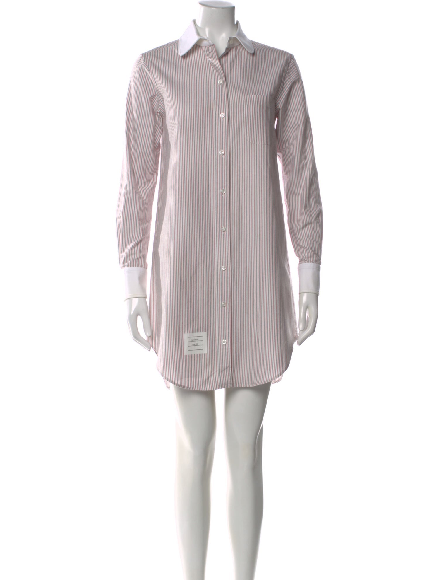 Thom Browne Striped Mini Dress