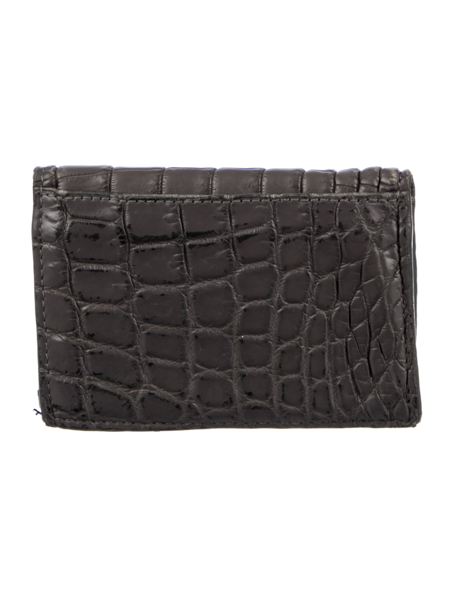 Bottega Veneta Crocodile Wallet